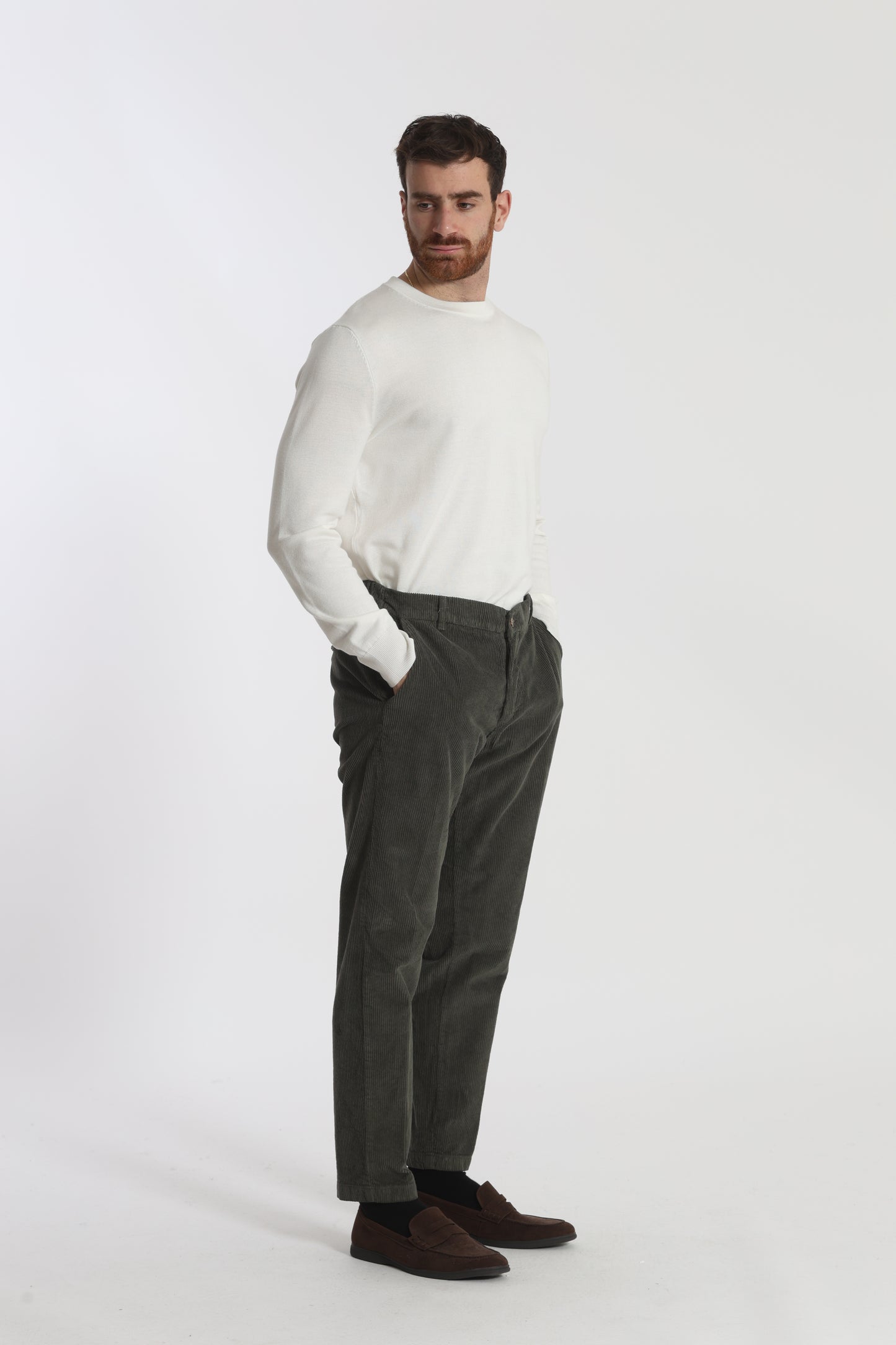 PANTALONI IN VELLUTO