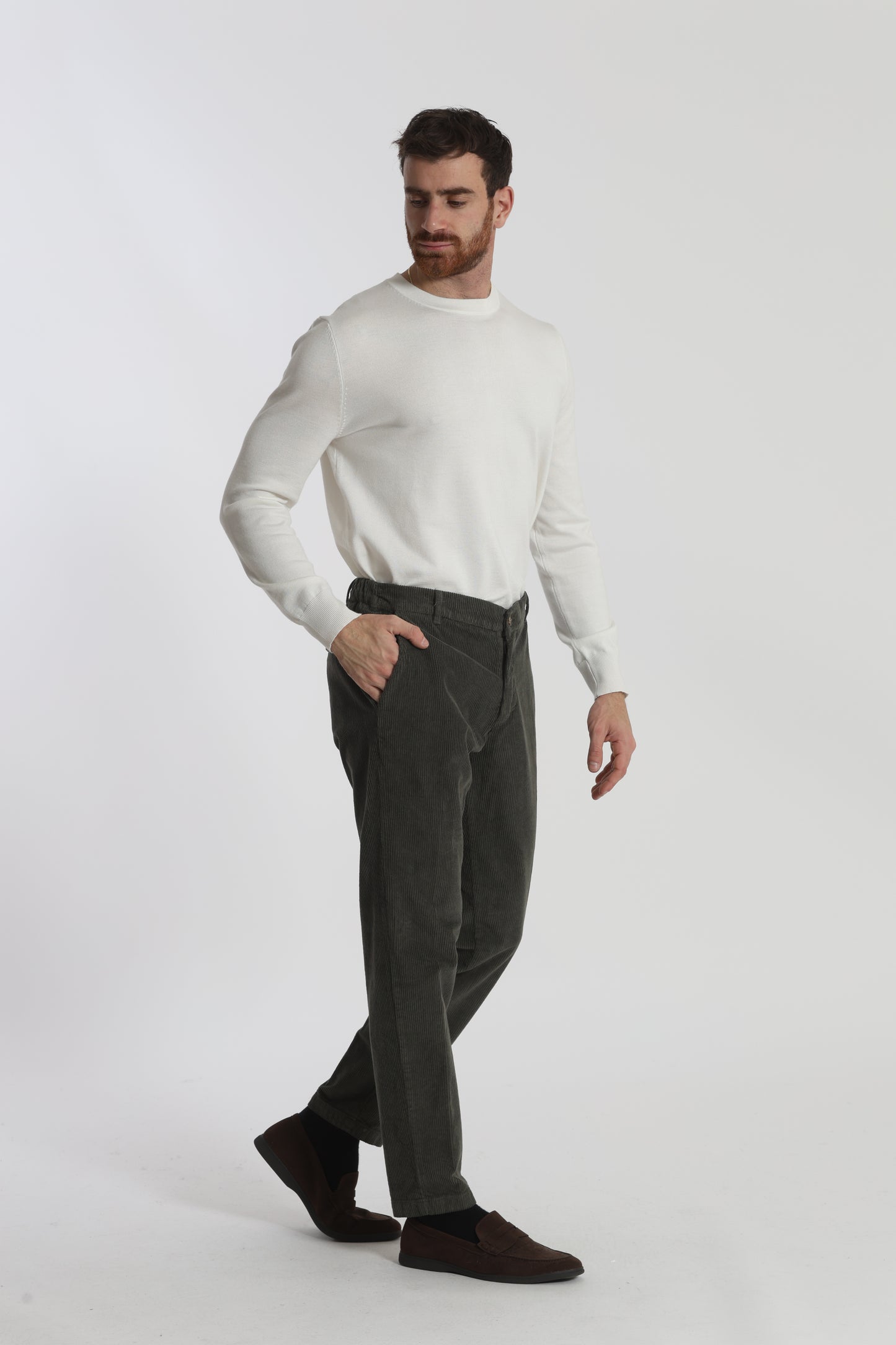 PANTALONI IN VELLUTO