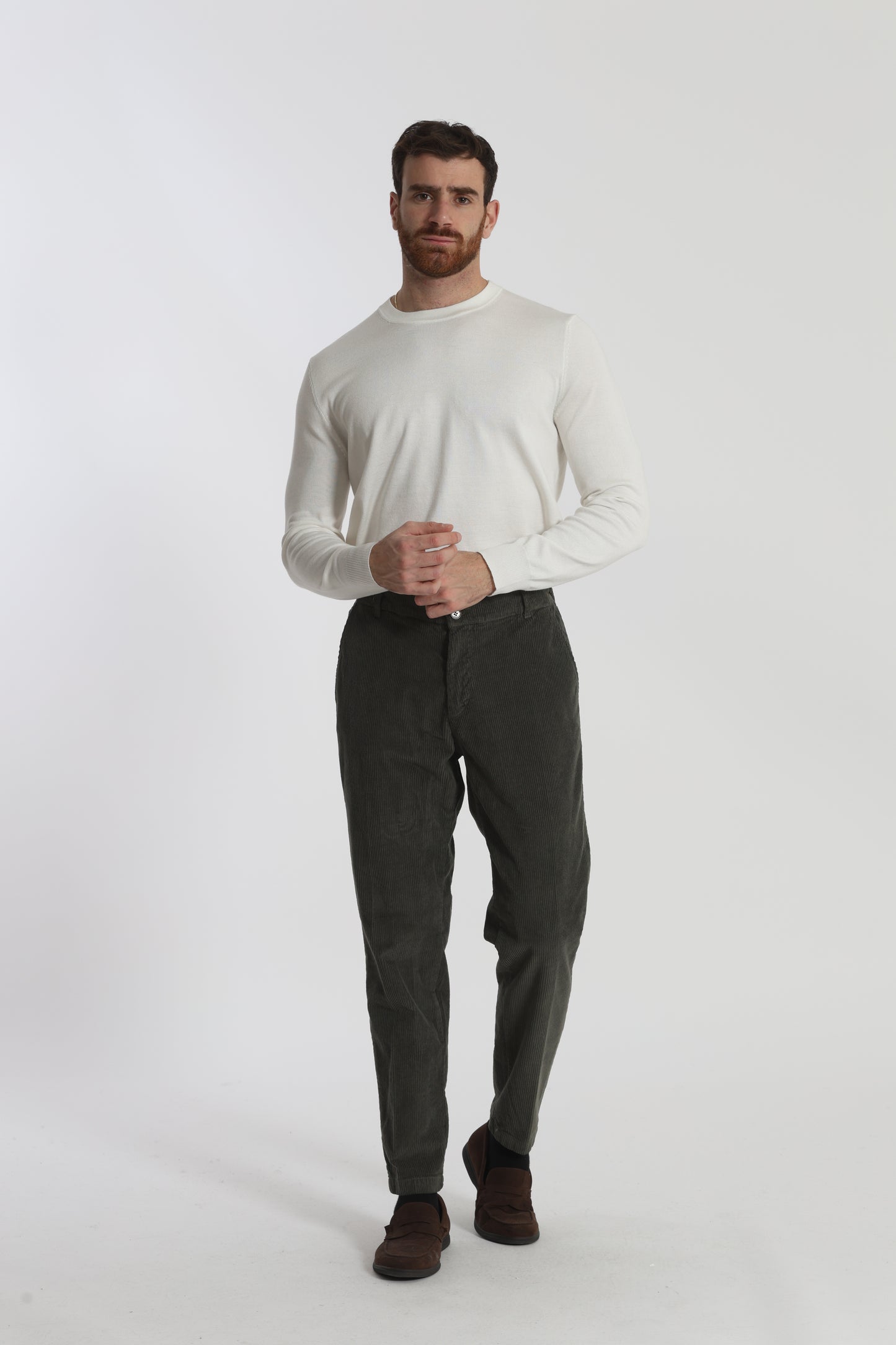 PANTALONI IN VELLUTO