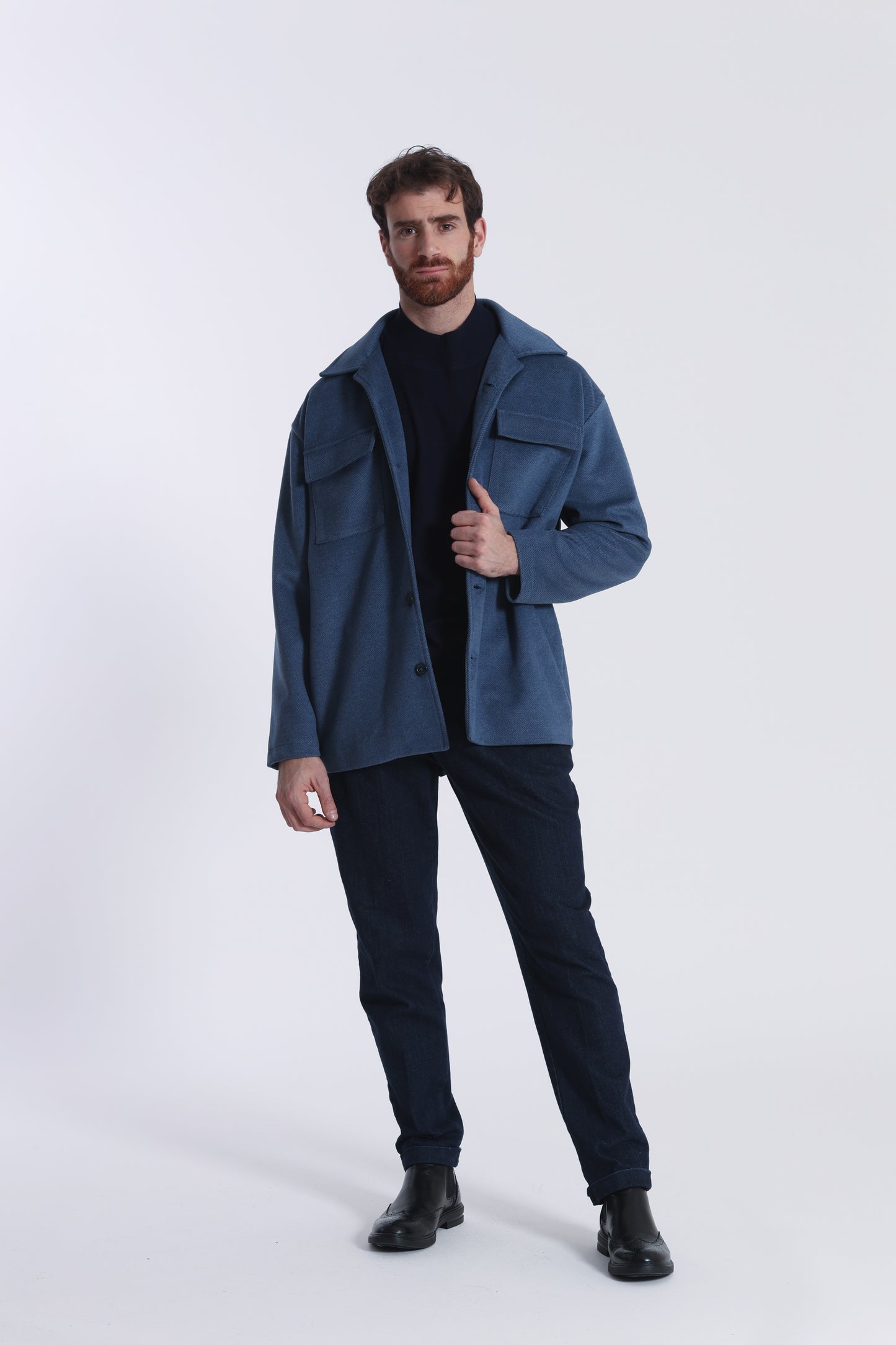 GIACCA CAMICIA CON TASCHE