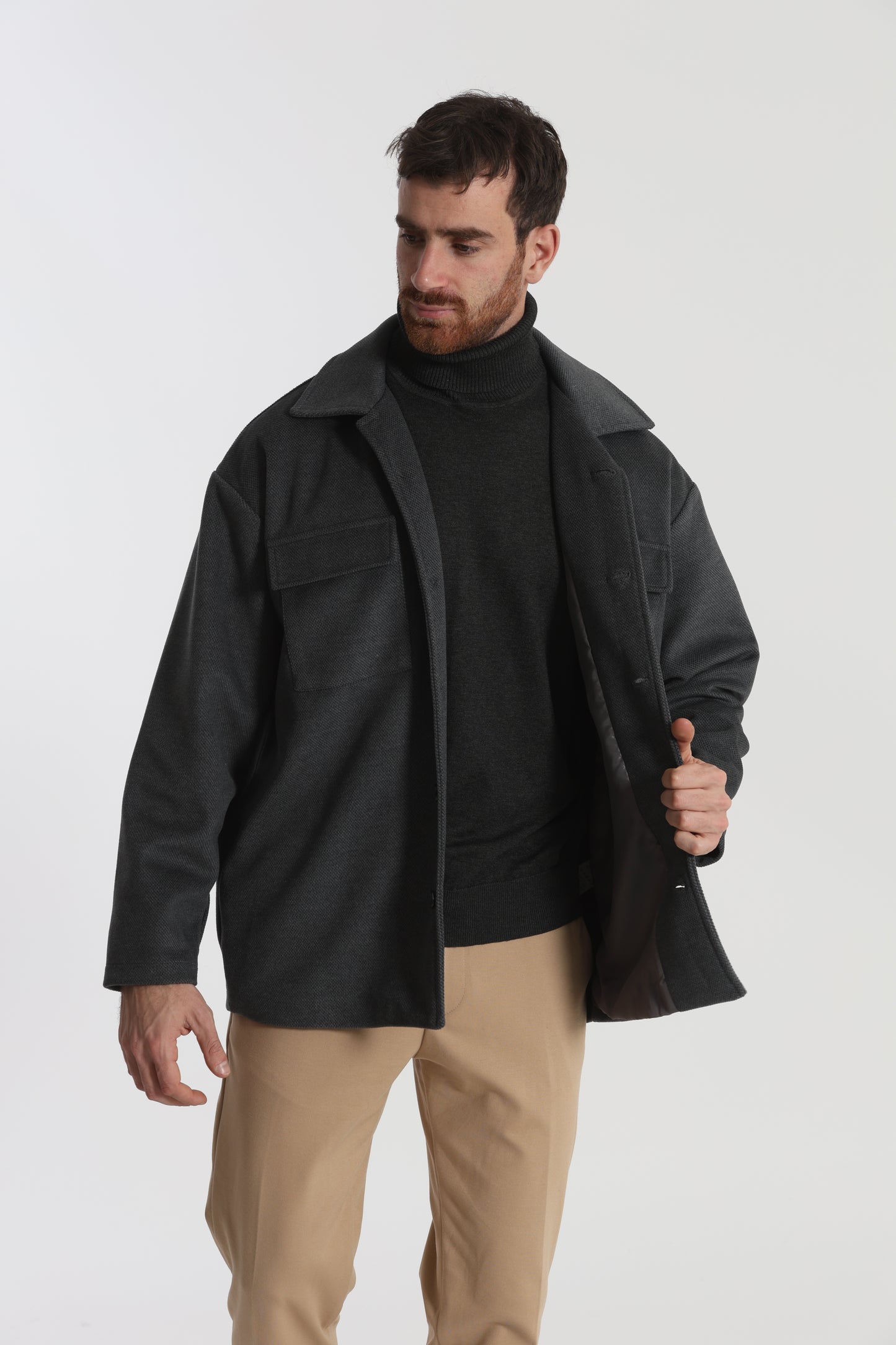 GIACCA CAMICIA CON TASCHE