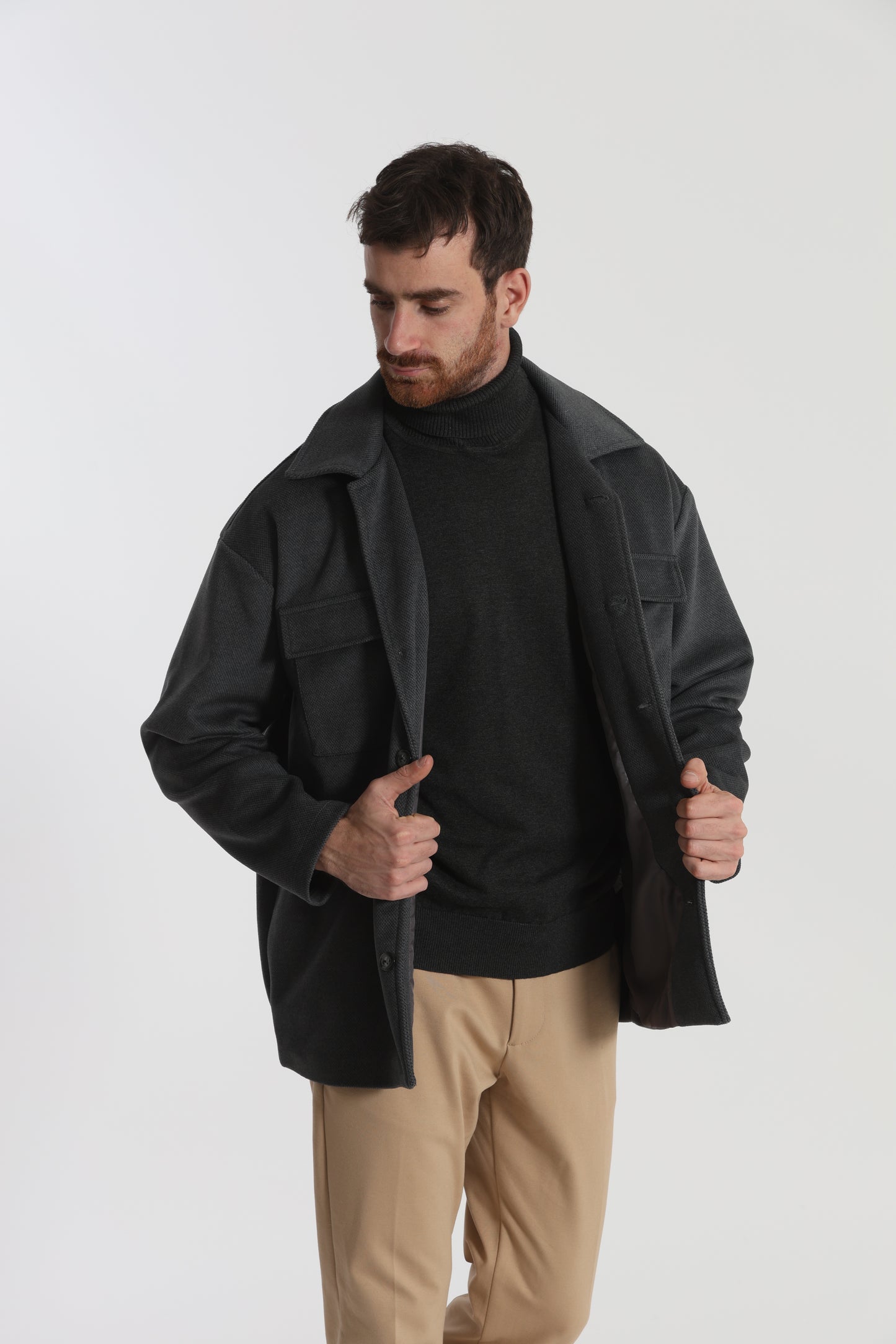 GIACCA CAMICIA CON TASCHE