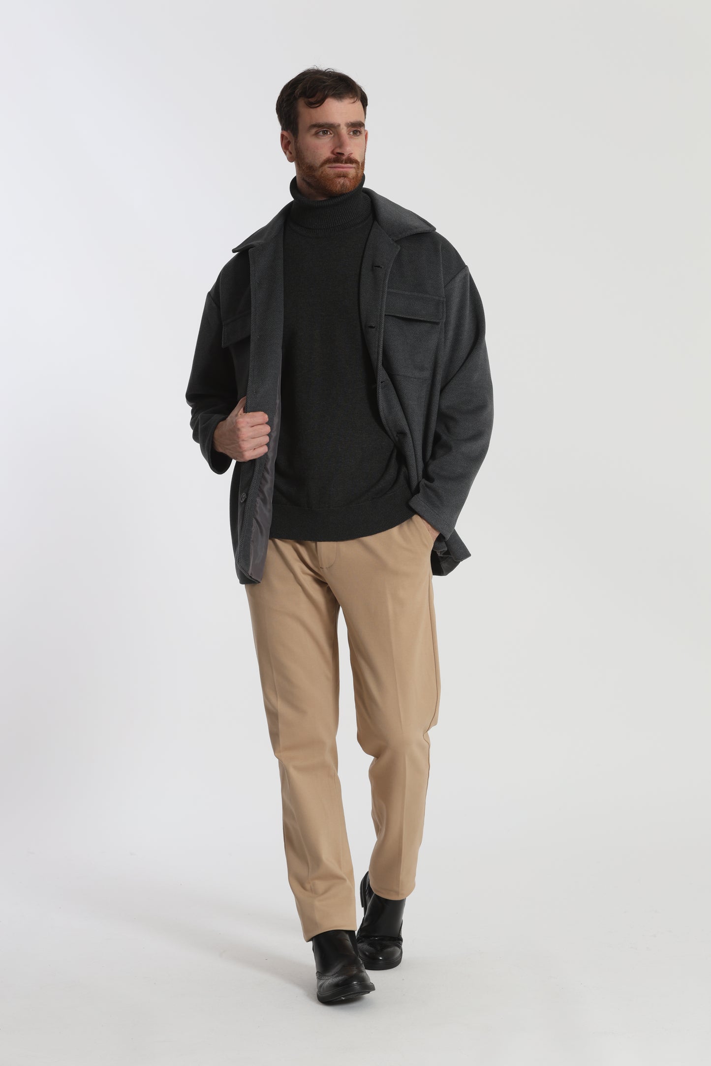 GIACCA CAMICIA CON TASCHE