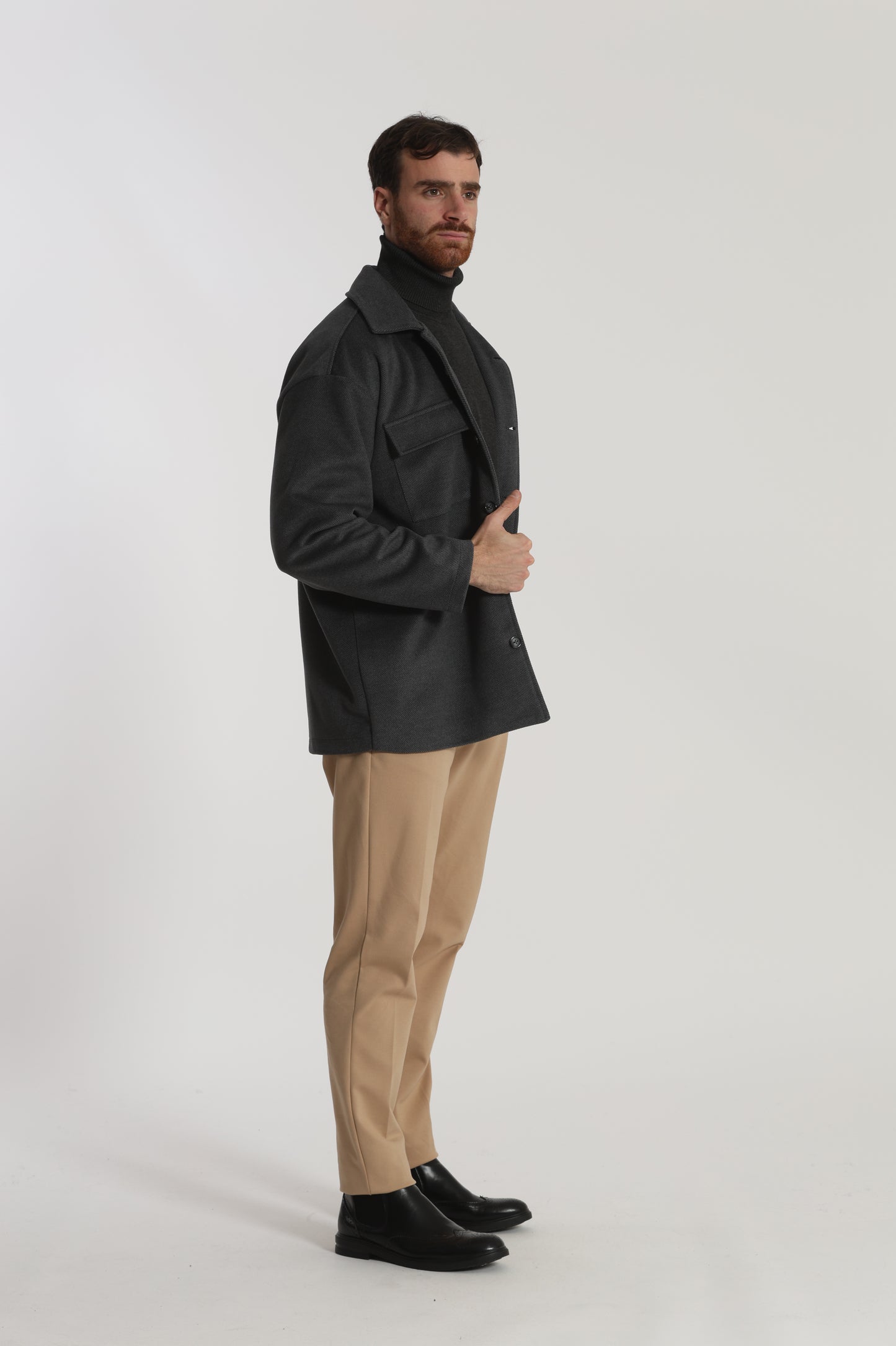 GIACCA CAMICIA CON TASCHE