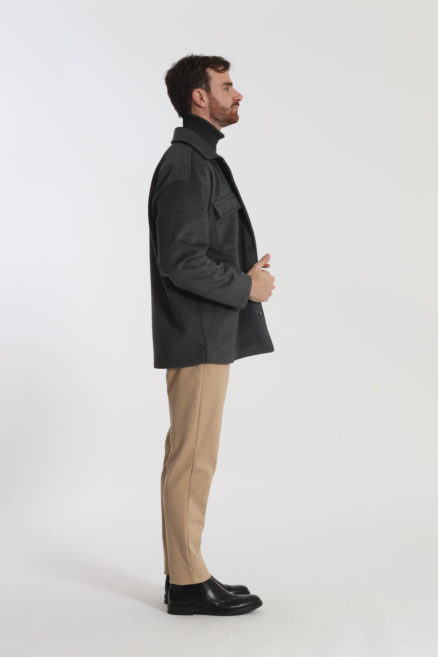GIACCA CAMICIA CON TASCHE