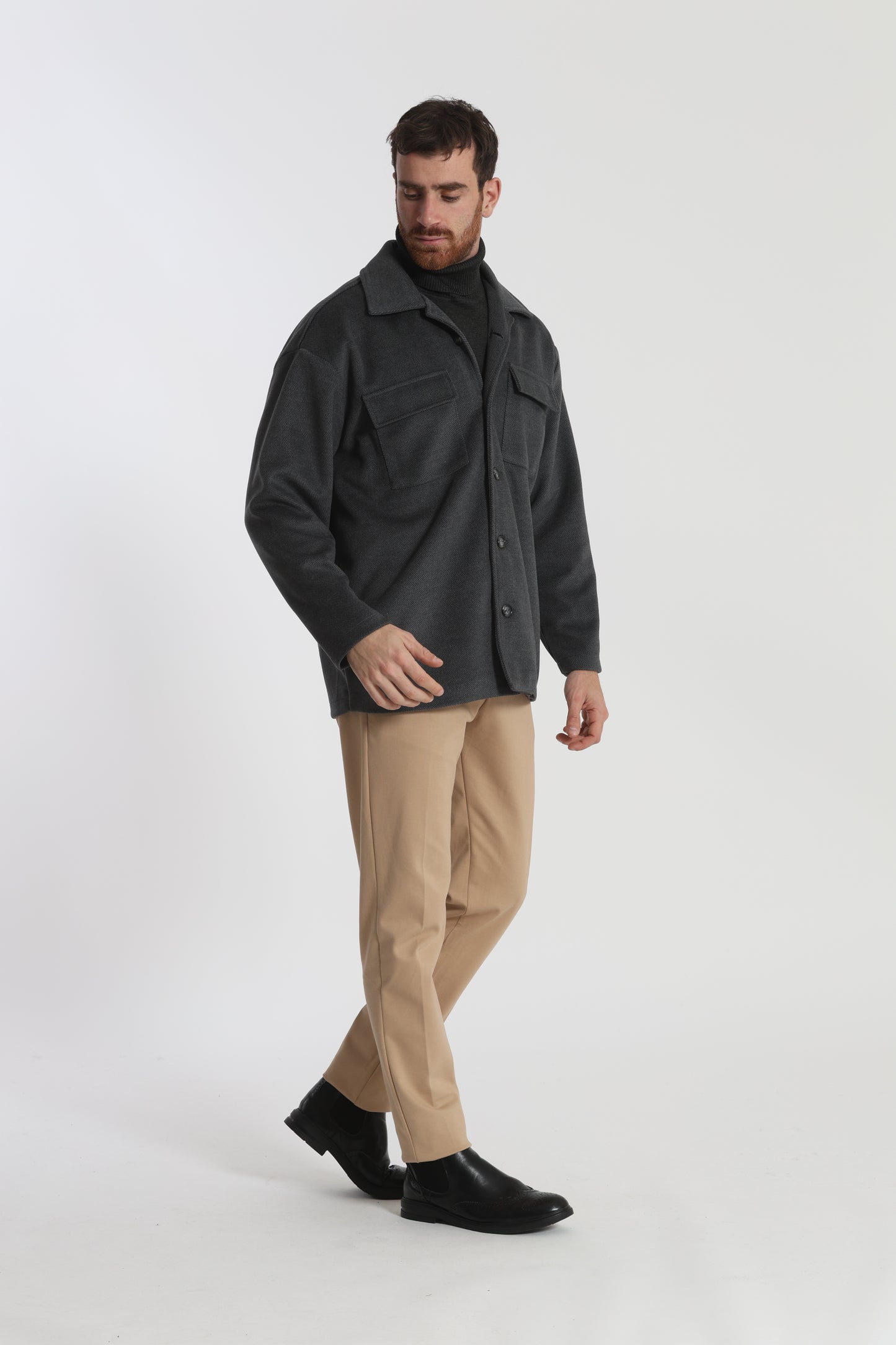 GIACCA CAMICIA CON TASCHE