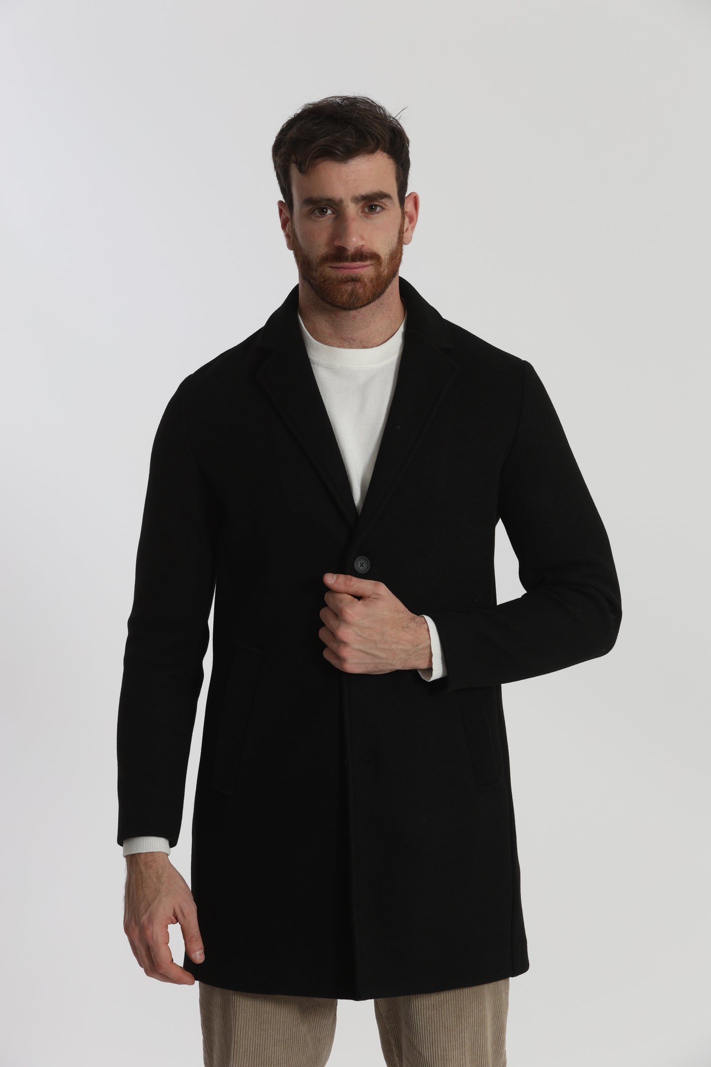 CAPPOTTO IN TINTA UNITA