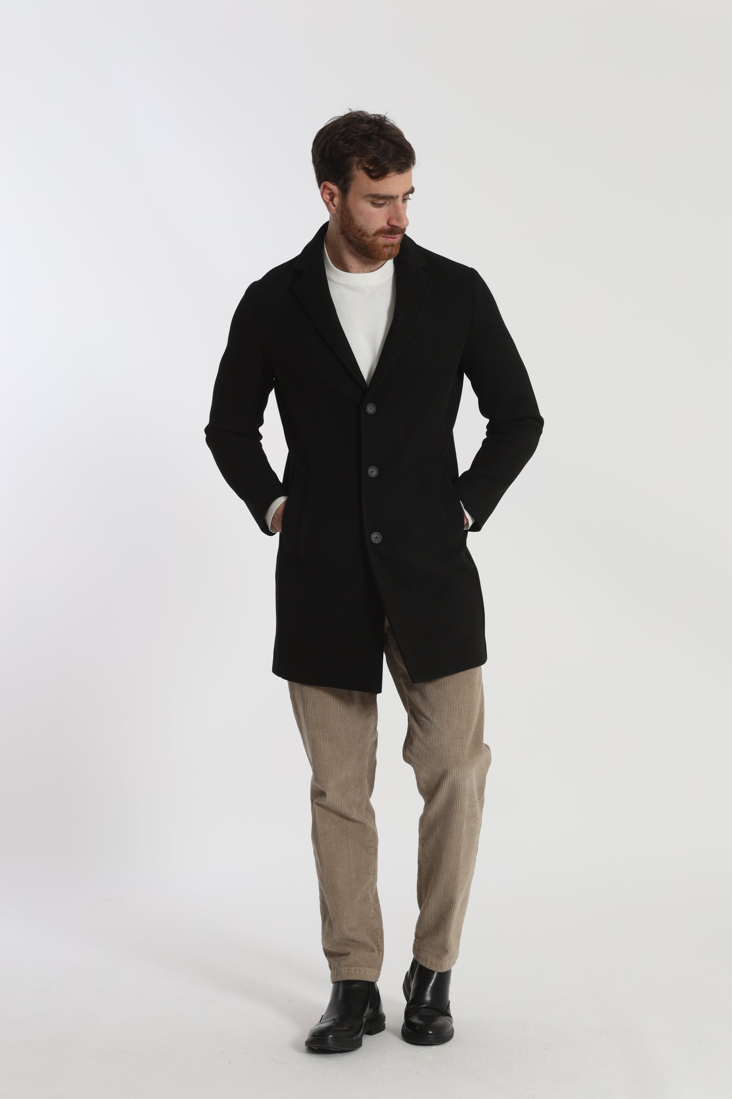 CAPPOTTO IN TINTA UNITA