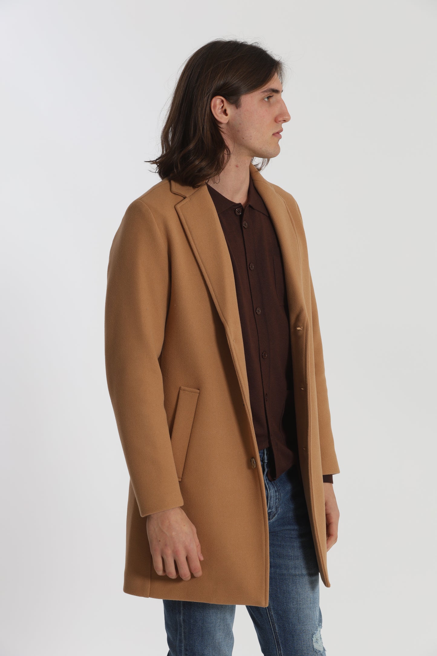 CAPPOTTO IN TINTA UNITA