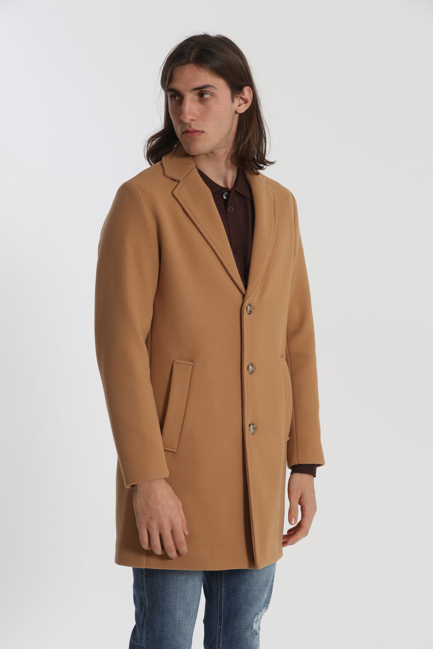 CAPPOTTO IN TINTA UNITA
