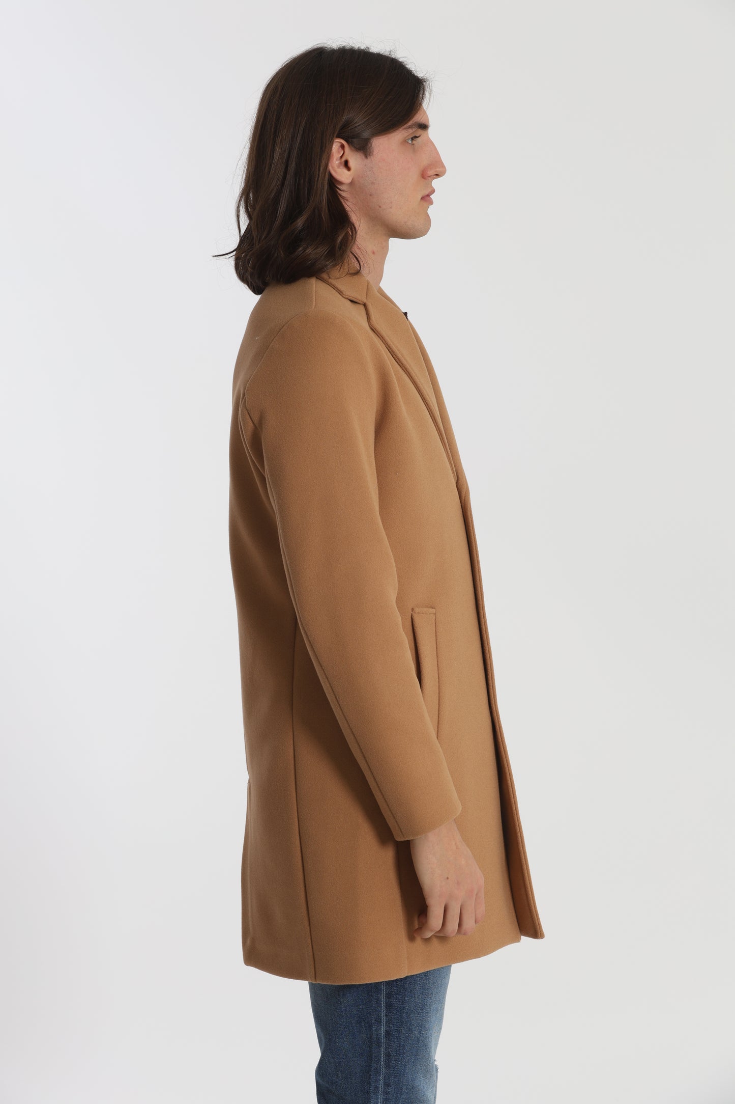 CAPPOTTO IN TINTA UNITA