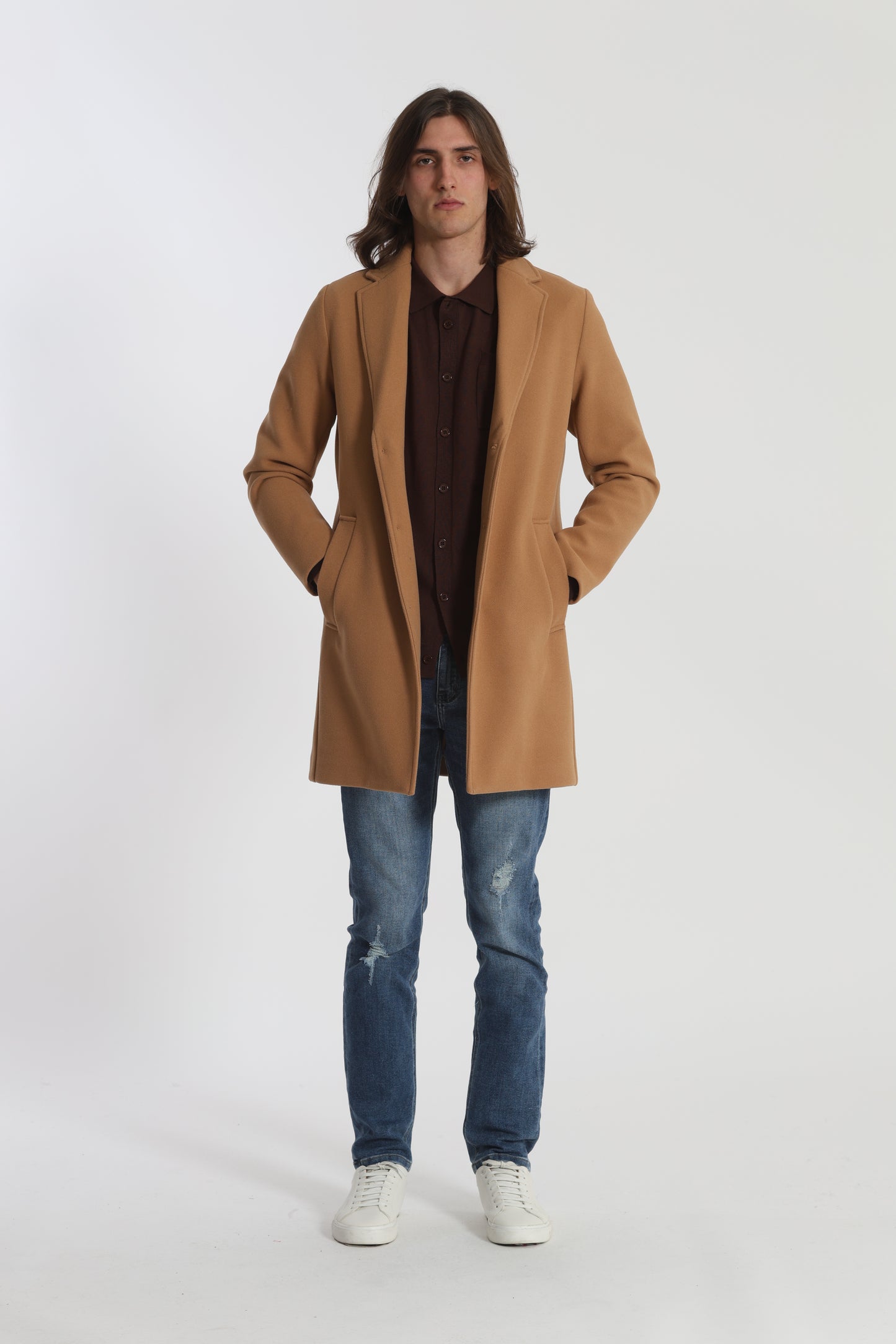 CAPPOTTO IN TINTA UNITA