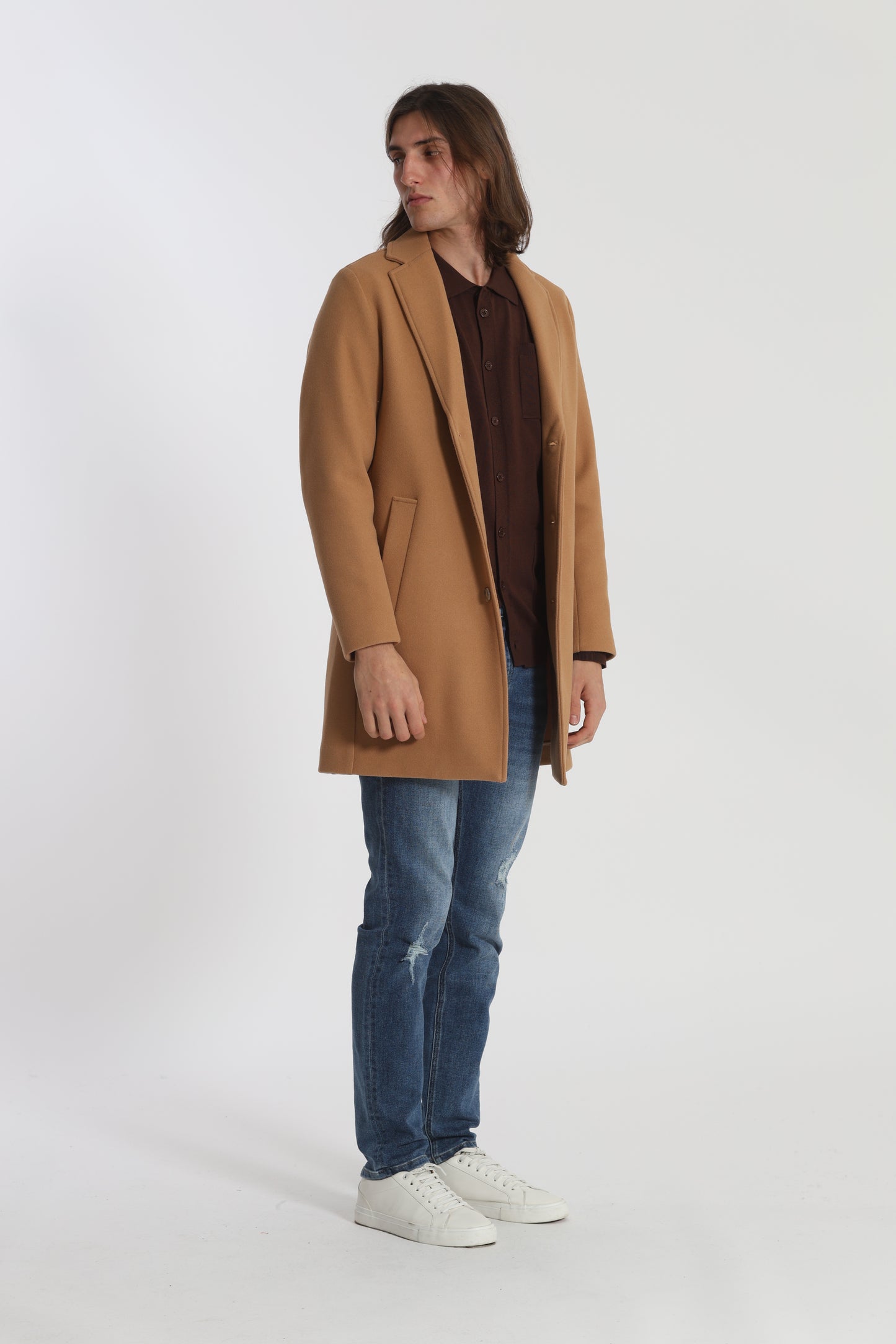 CAPPOTTO IN TINTA UNITA