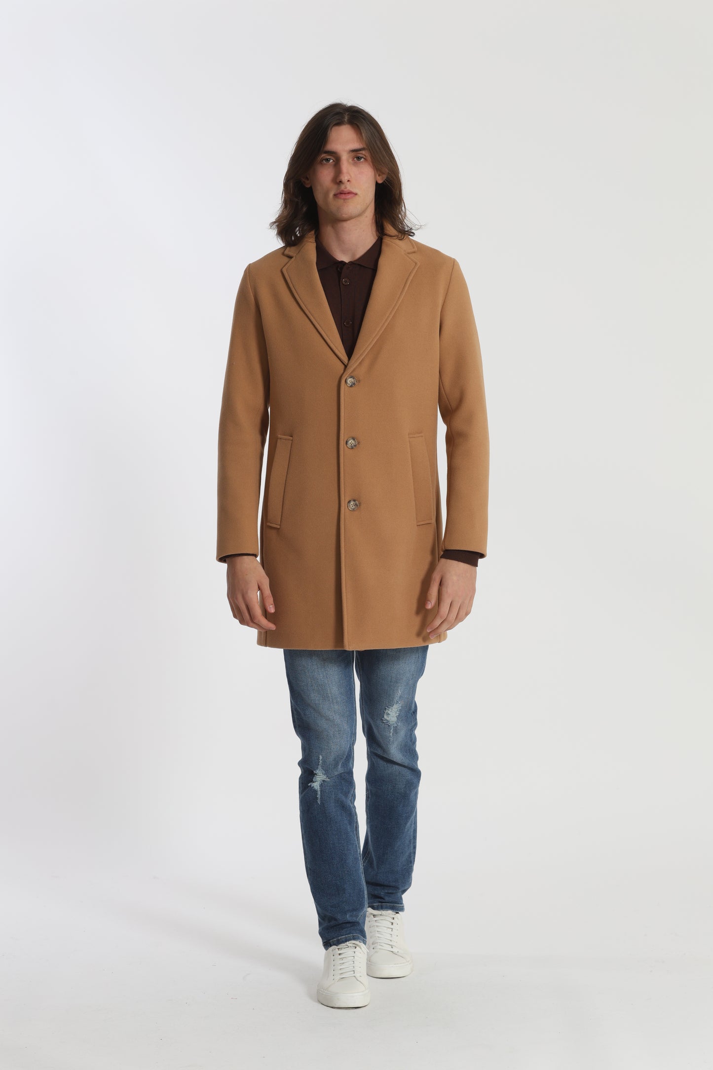 CAPPOTTO IN TINTA UNITA