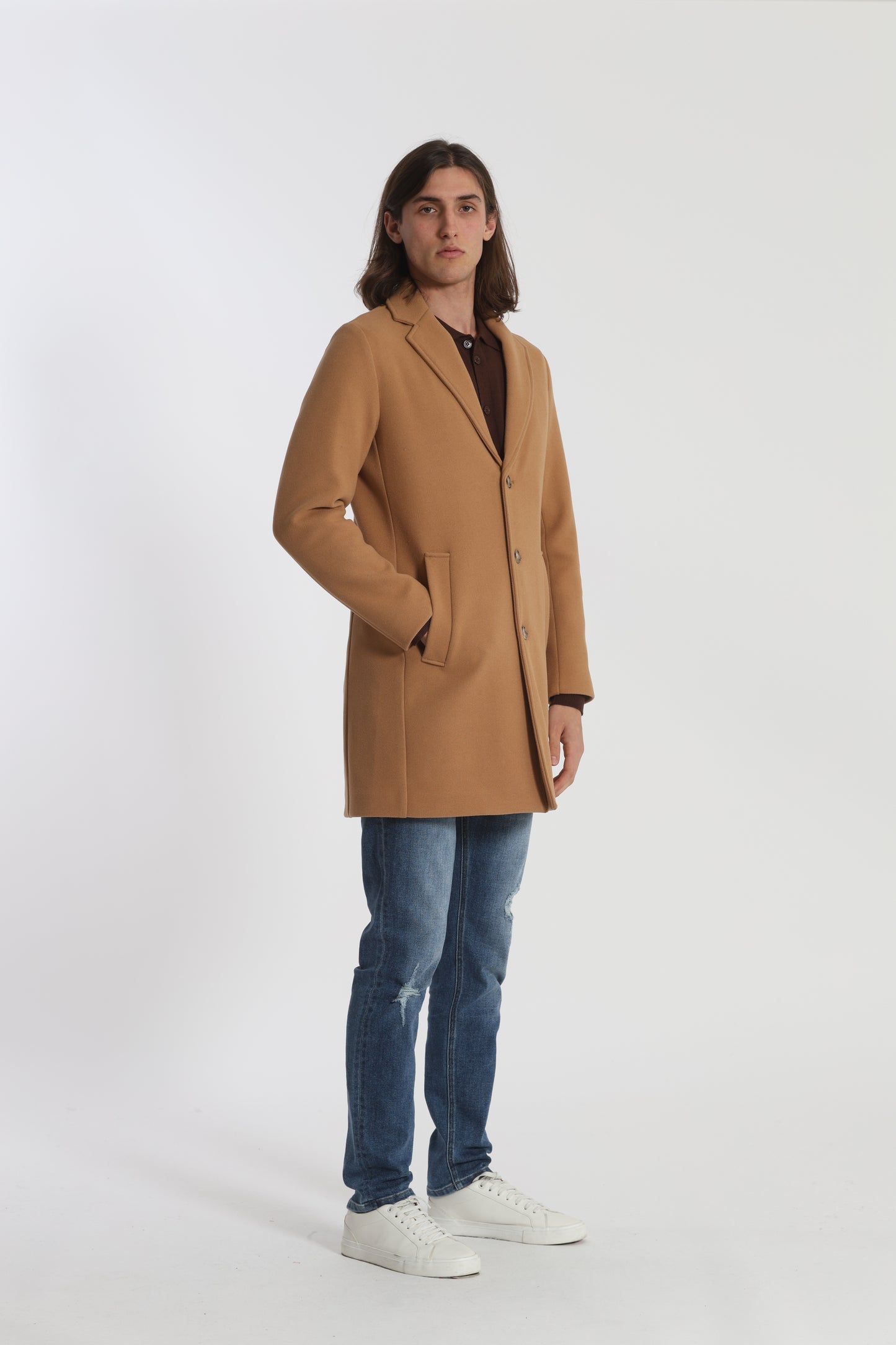 CAPPOTTO IN TINTA UNITA