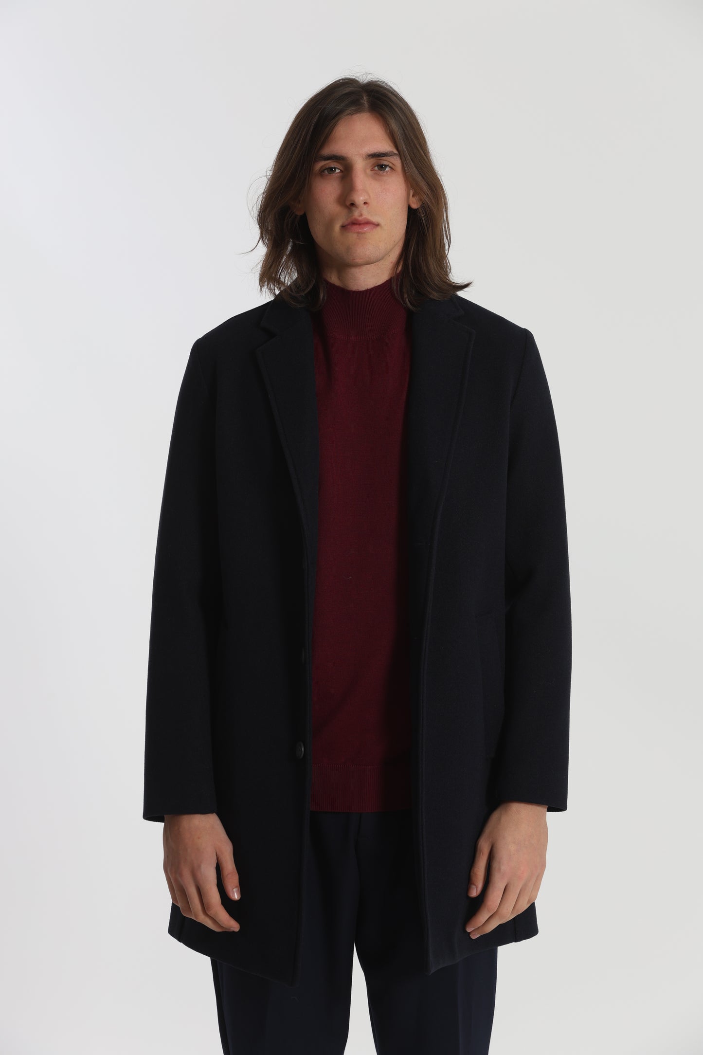 CAPPOTTO IN TINTA UNITA
