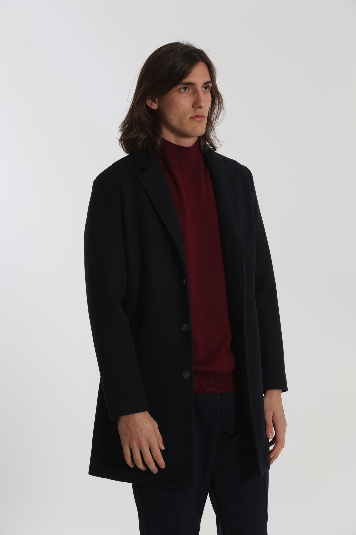 CAPPOTTO IN TINTA UNITA