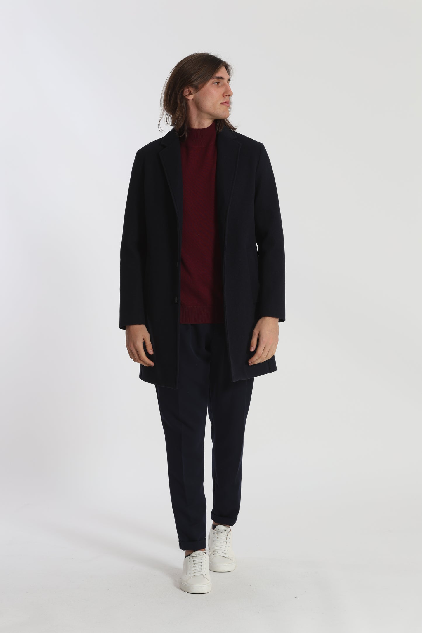 CAPPOTTO IN TINTA UNITA