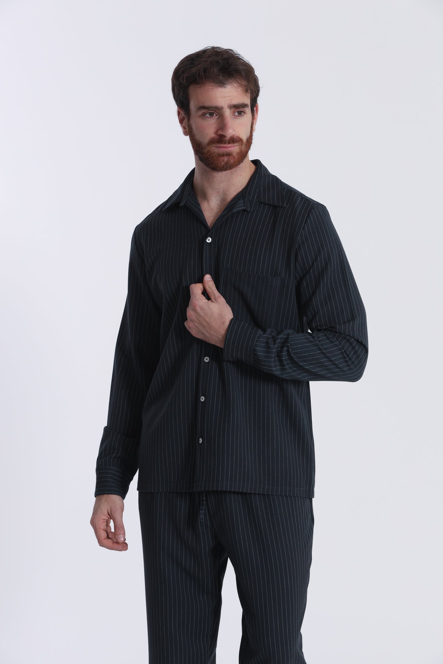 CAMICIA DA COMPLETO GESSATA