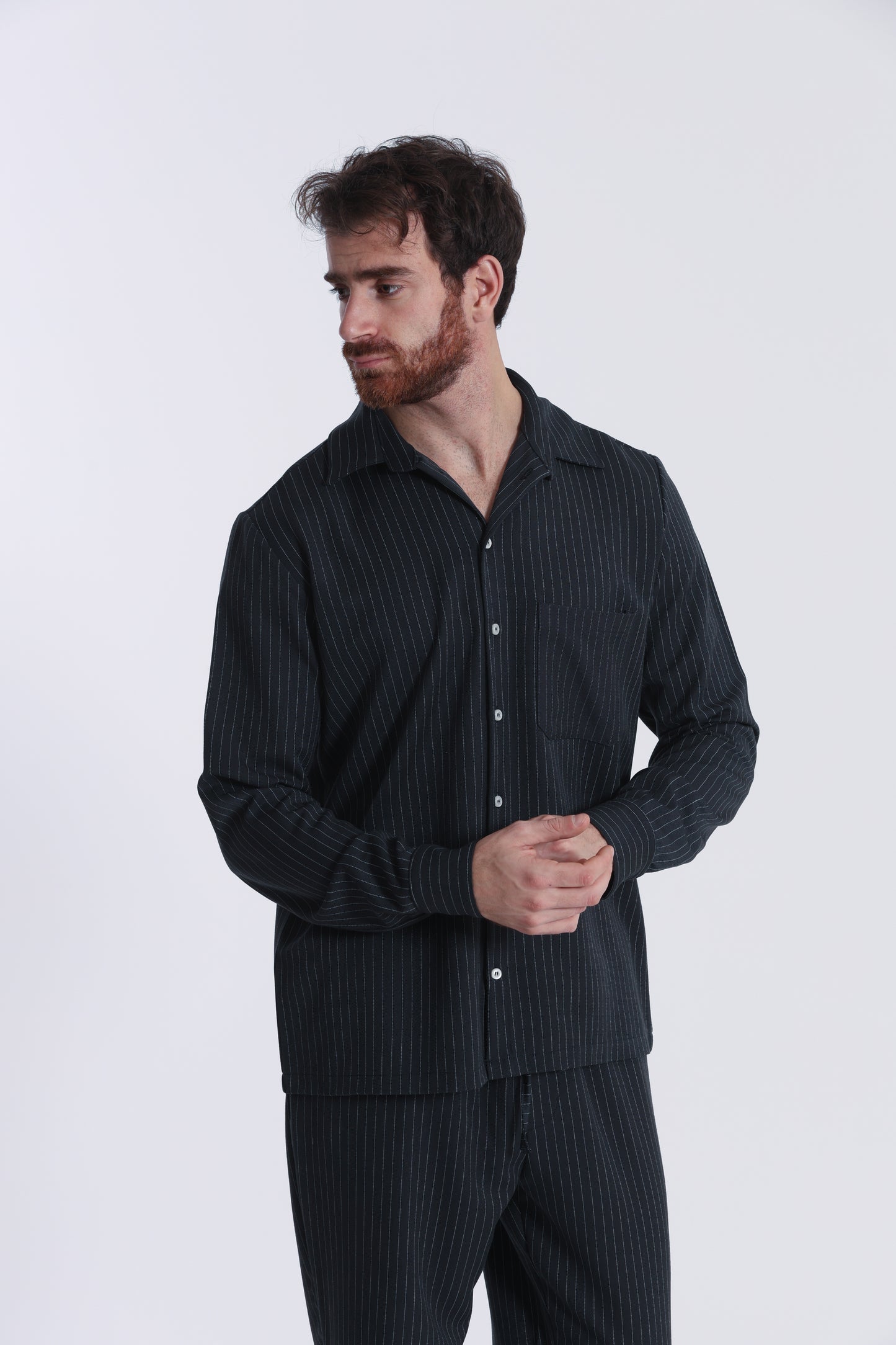 CAMICIA DA COMPLETO GESSATA
