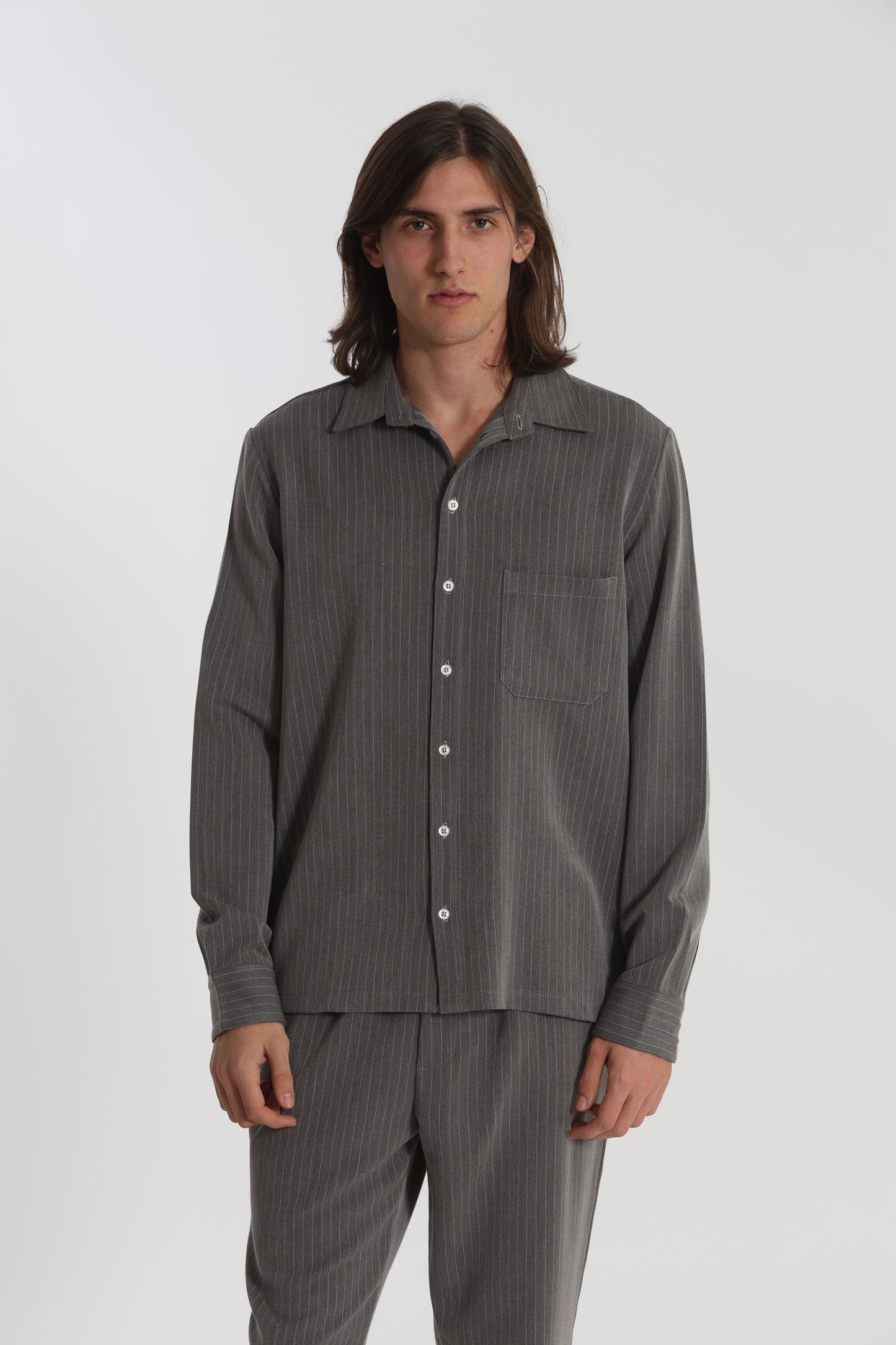 CAMICIA DA COMPLETO GESSATA