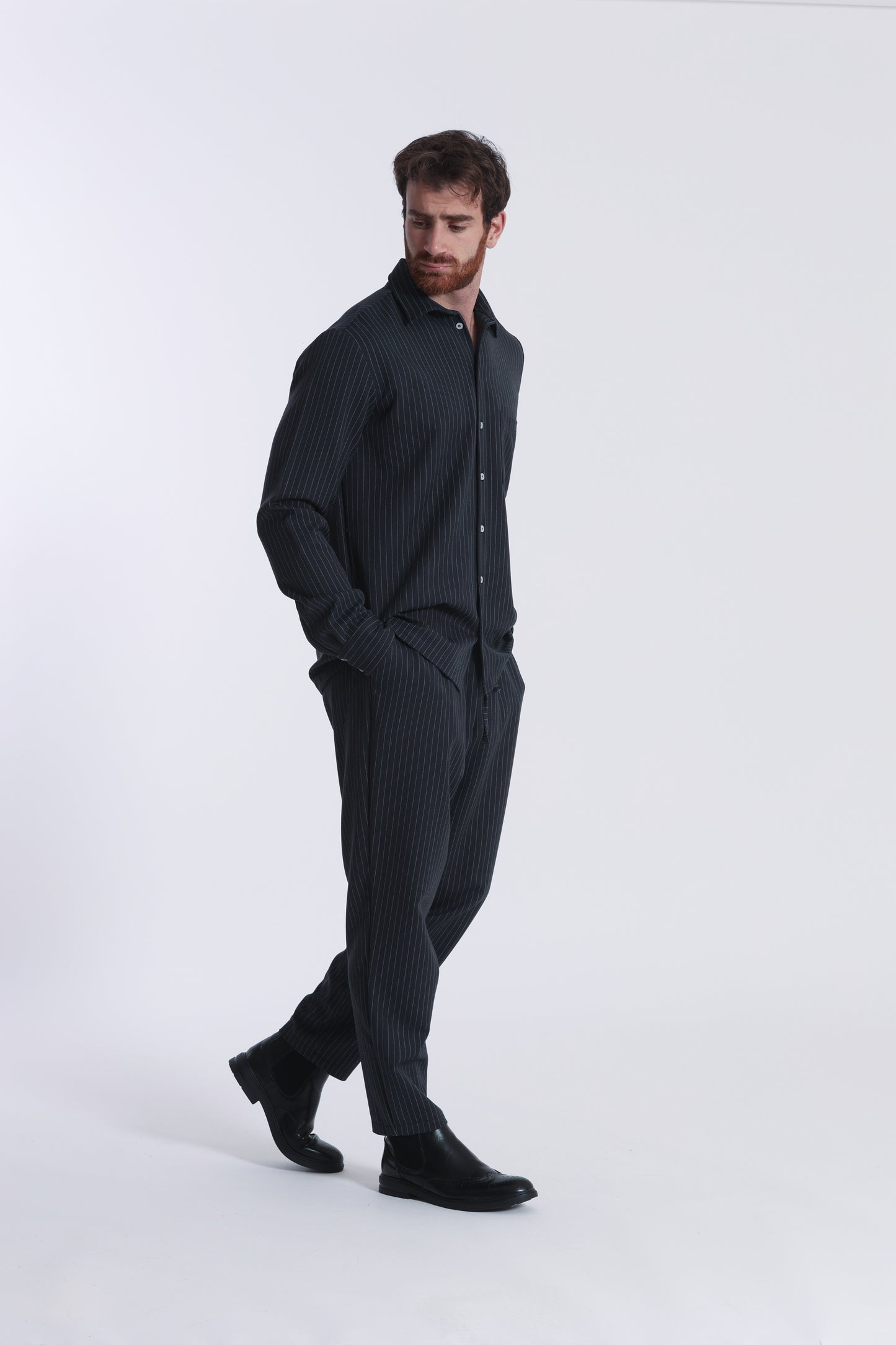 PANTALONE DA COMPLETO GESSATO