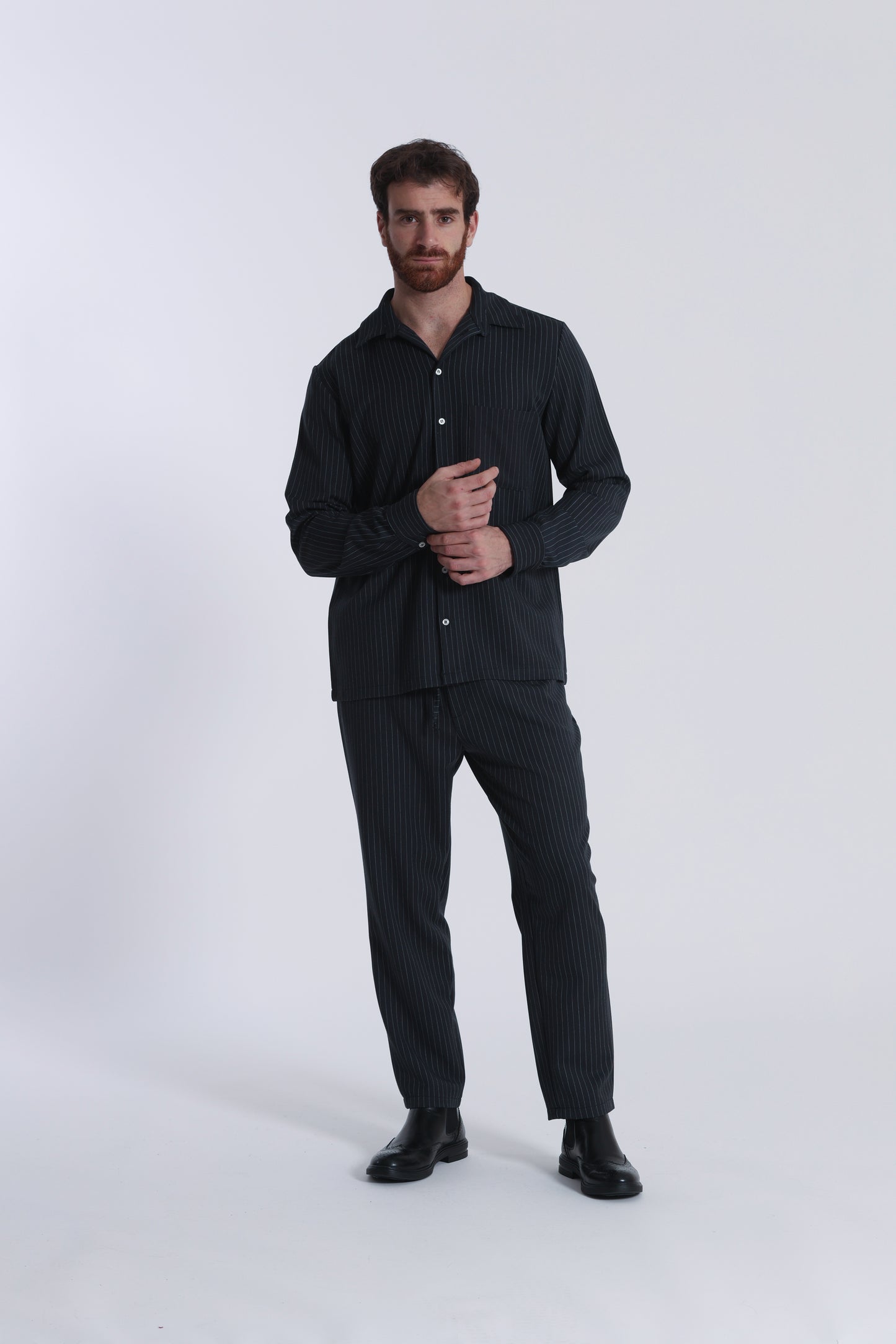 PANTALONE DA COMPLETO GESSATO