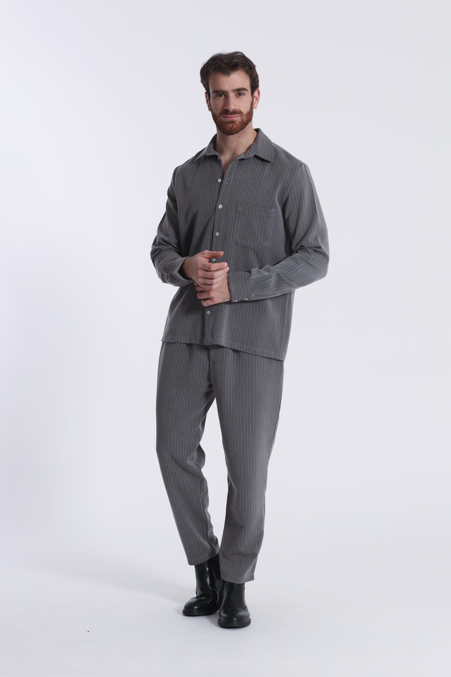 PANTALONE DA COMPLETO GESSATO