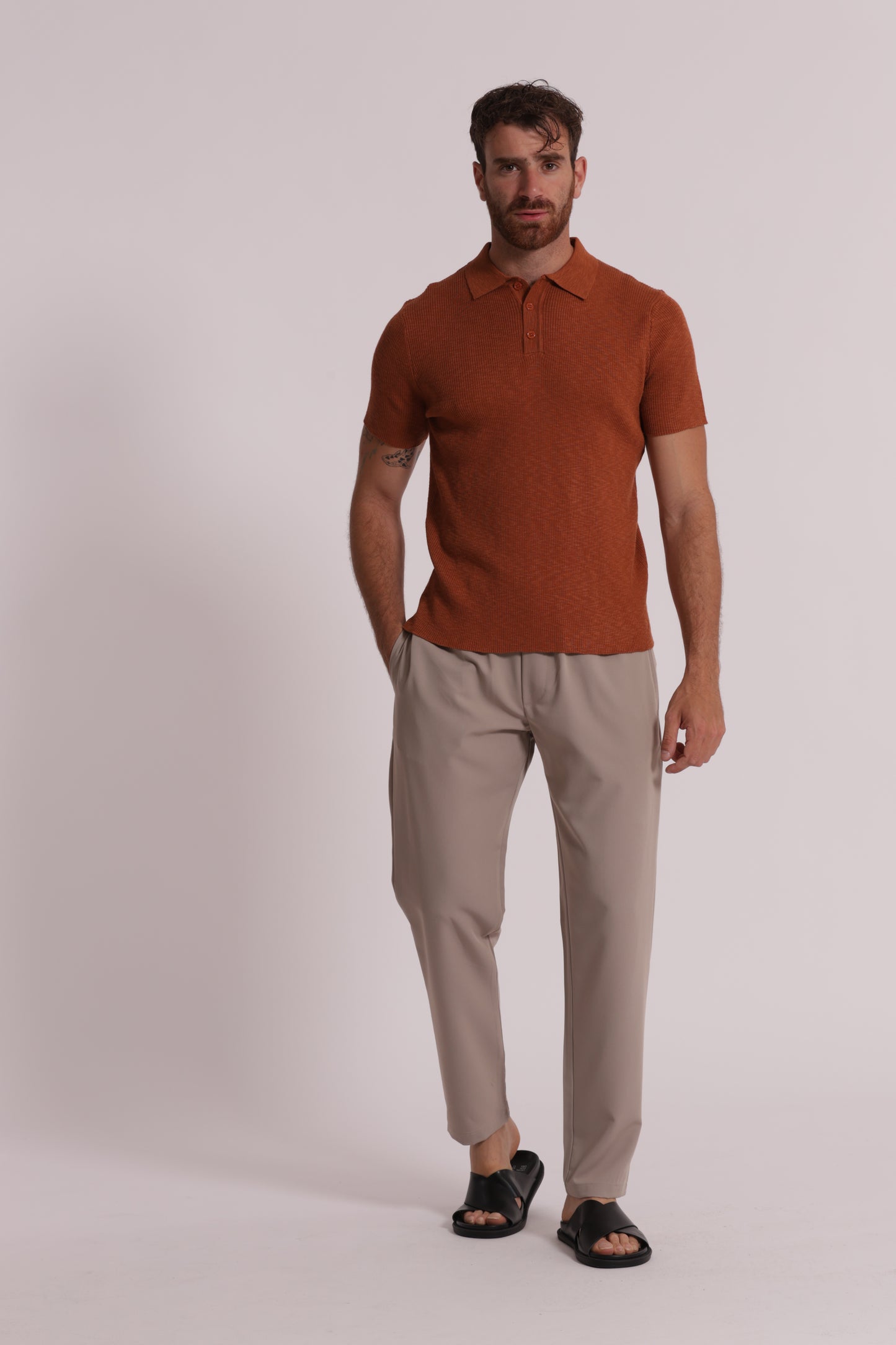 POLO IN MAGLIA A COSTINE