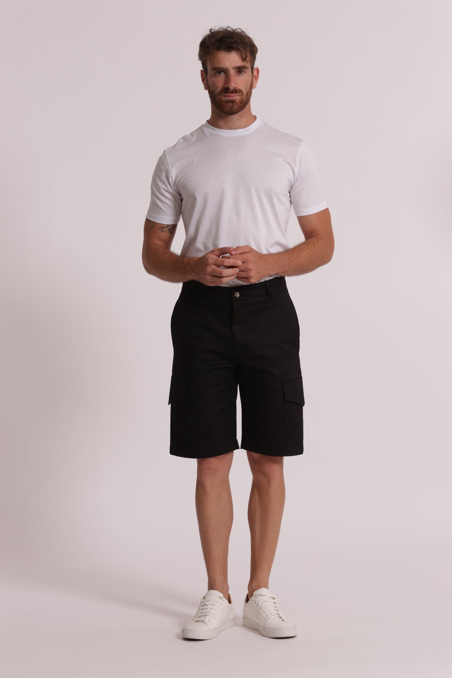 BERMUDA CARGO IN GABARDINA