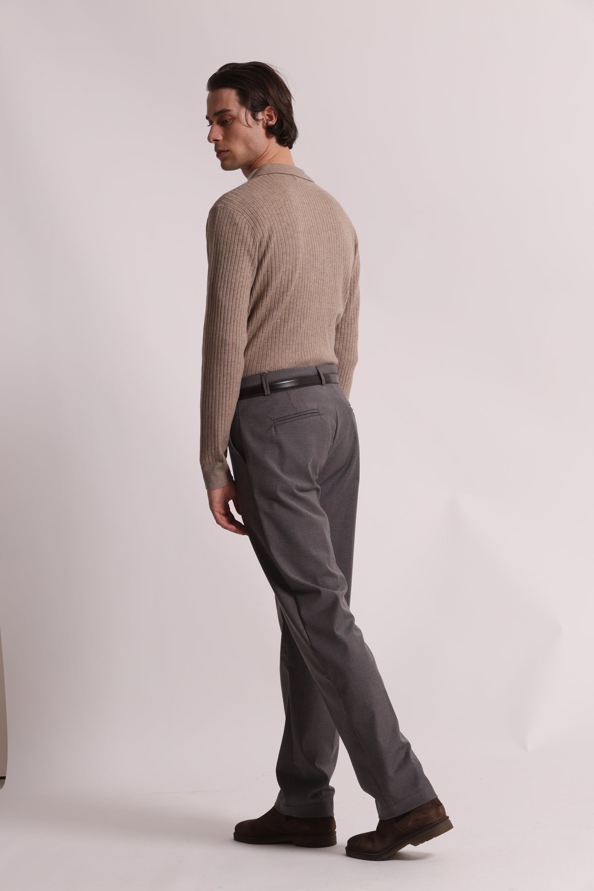 PANTALONI CLASSICO IN FLANELLA