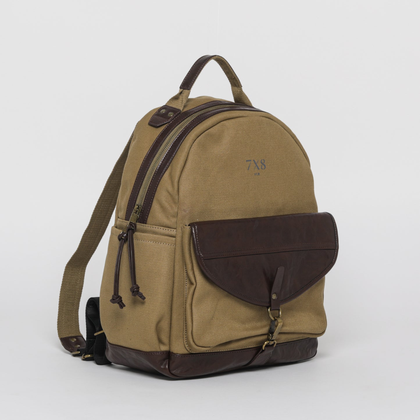 ZAINO IN CANVAS CON FIBBIA
