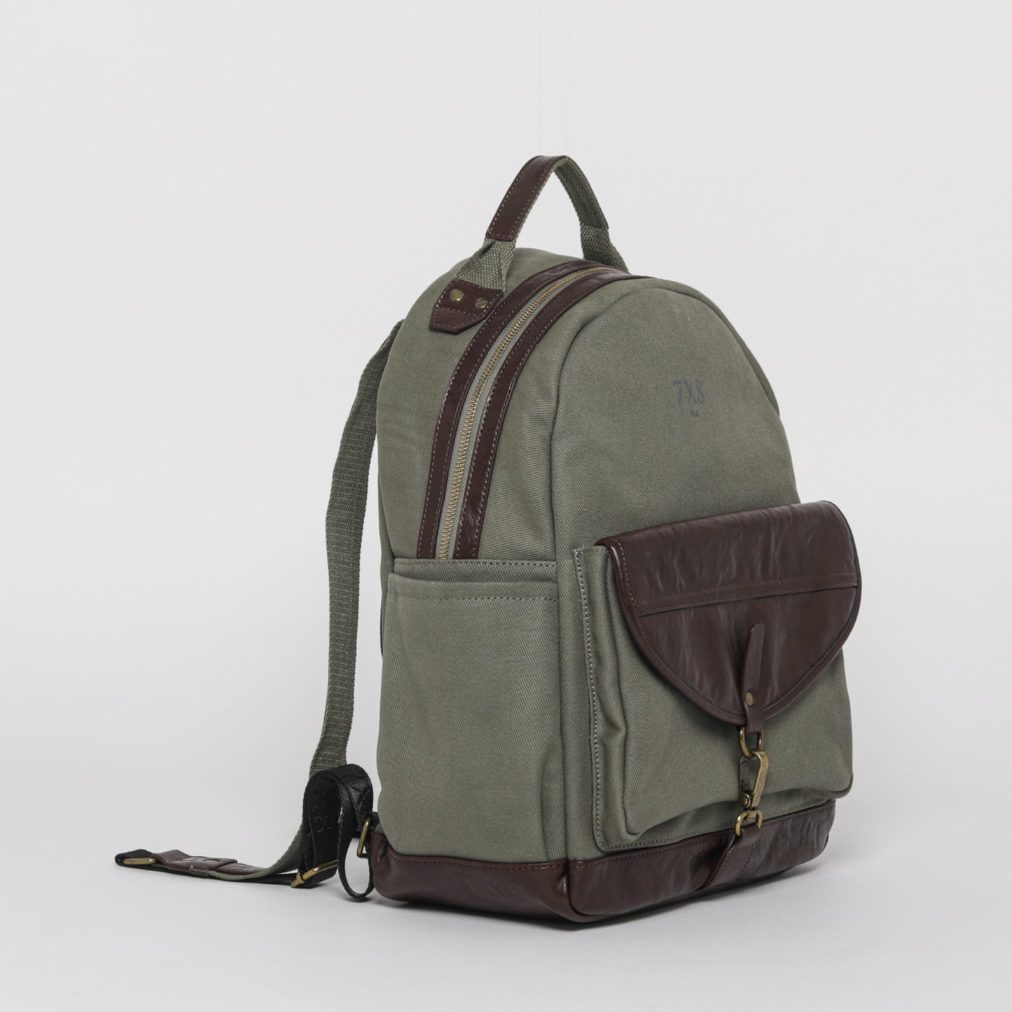 ZAINO IN CANVAS CON FIBBIA