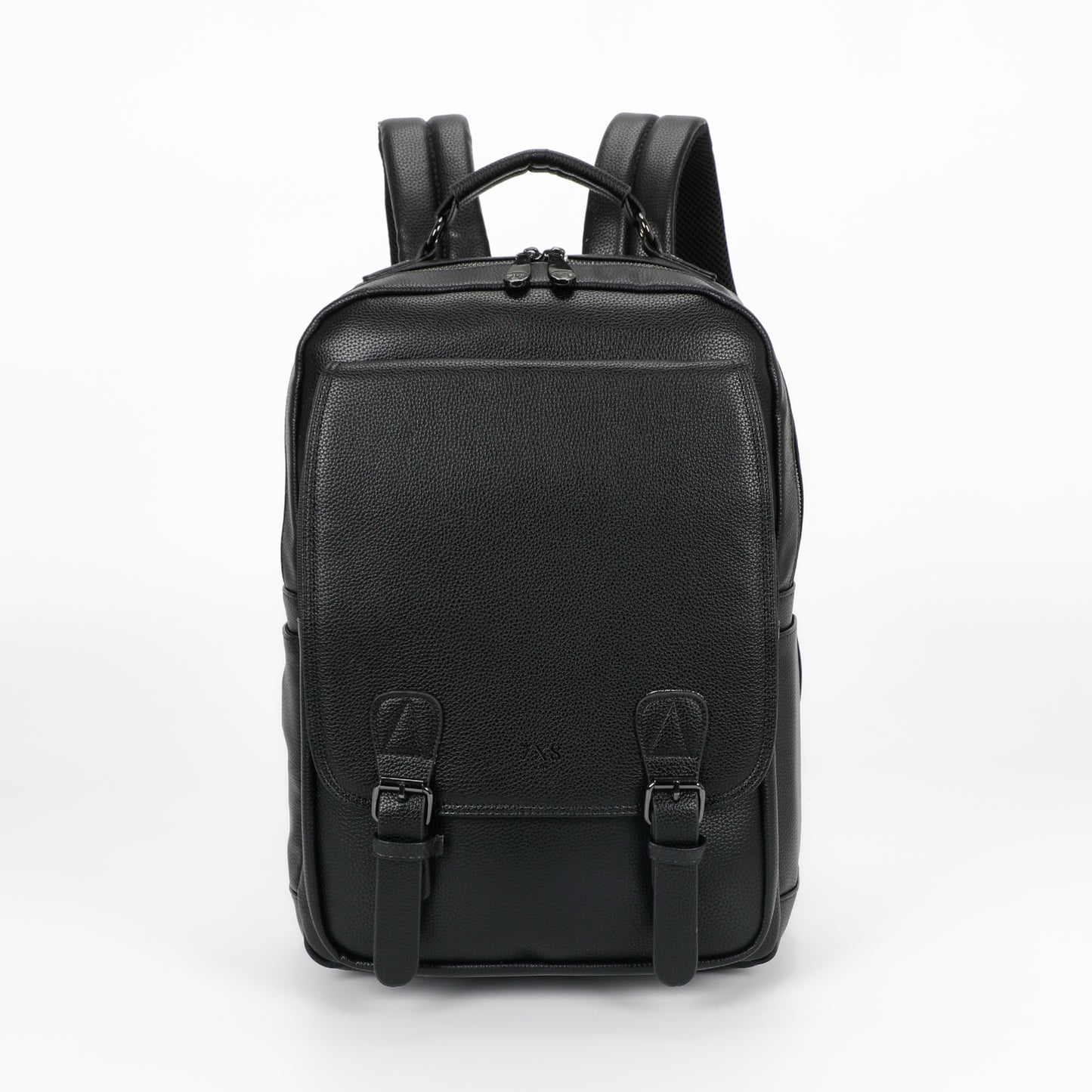 ZAINO IN SIMILPELLE CON CINTURINI E FIBBIE