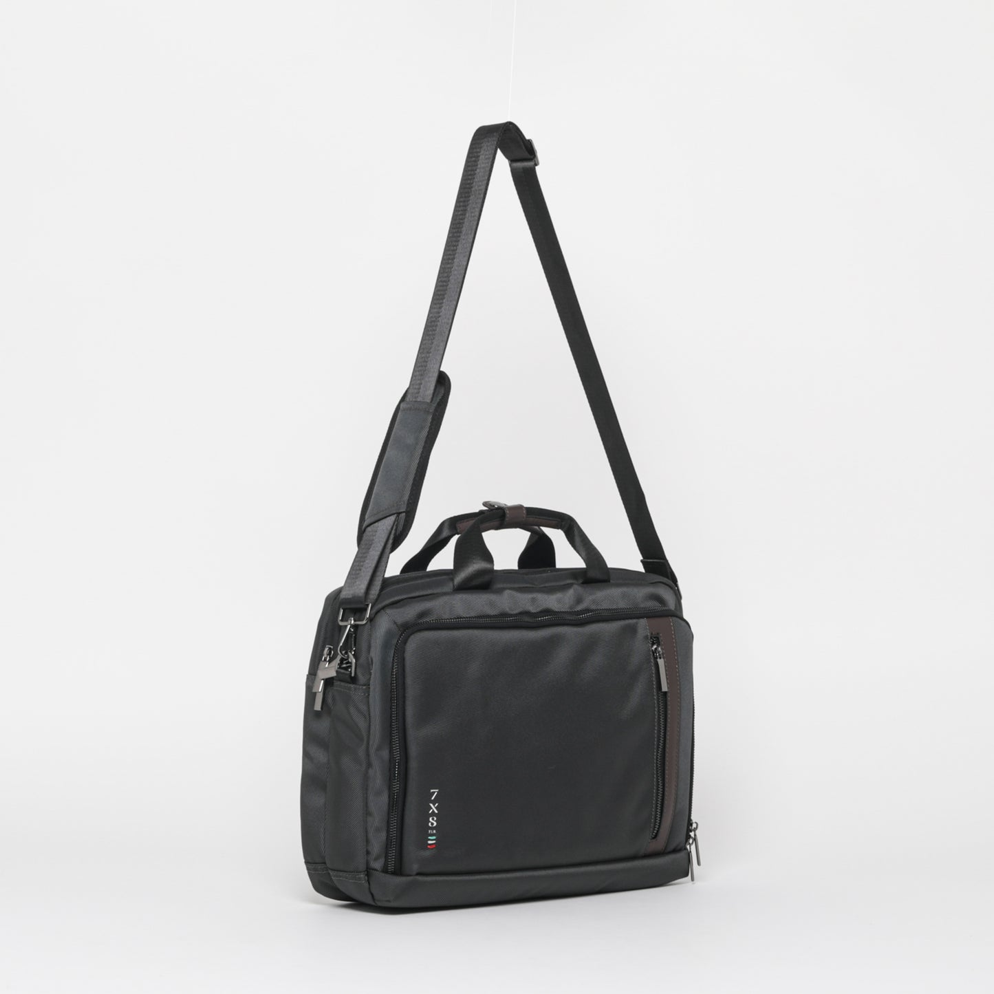 BORSA COMPUTER CON LOGO E DETTAGLI IN SIMILPELLE