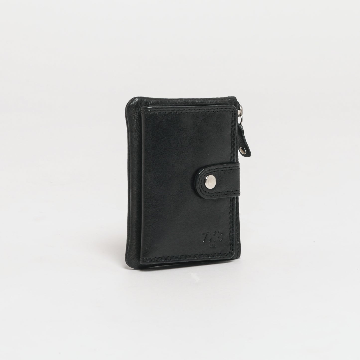 PORTAMONETE/PORTACARTE BASIC IN PELLE