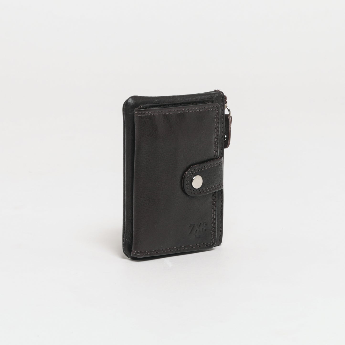PORTAMONETE/PORTACARTE BASIC IN PELLE