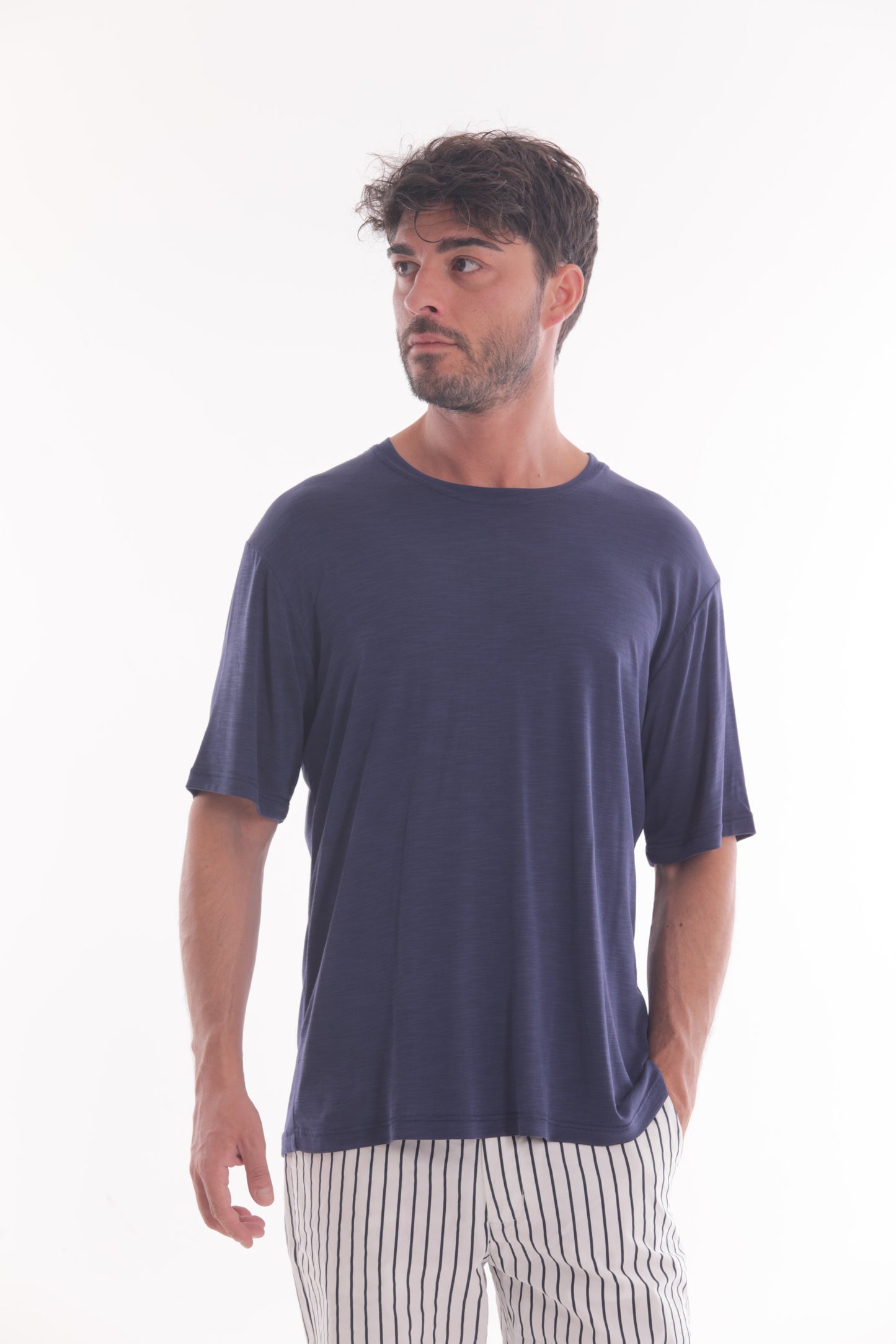 T-SHIRT BASIC SCOLLO TONDO