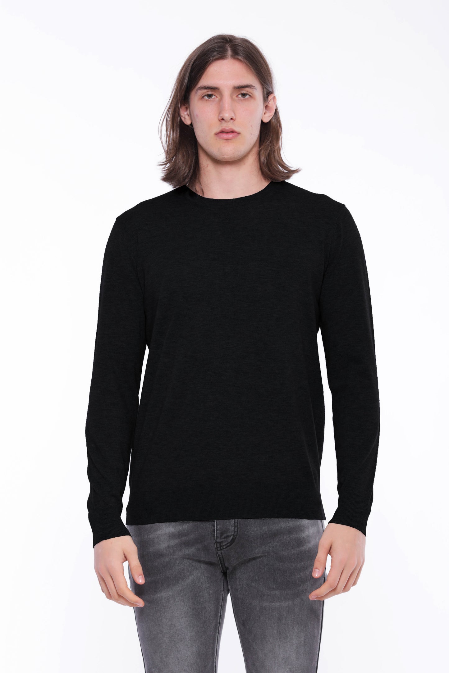 MAGLIA GIROCOLLO MANO CASHMERE