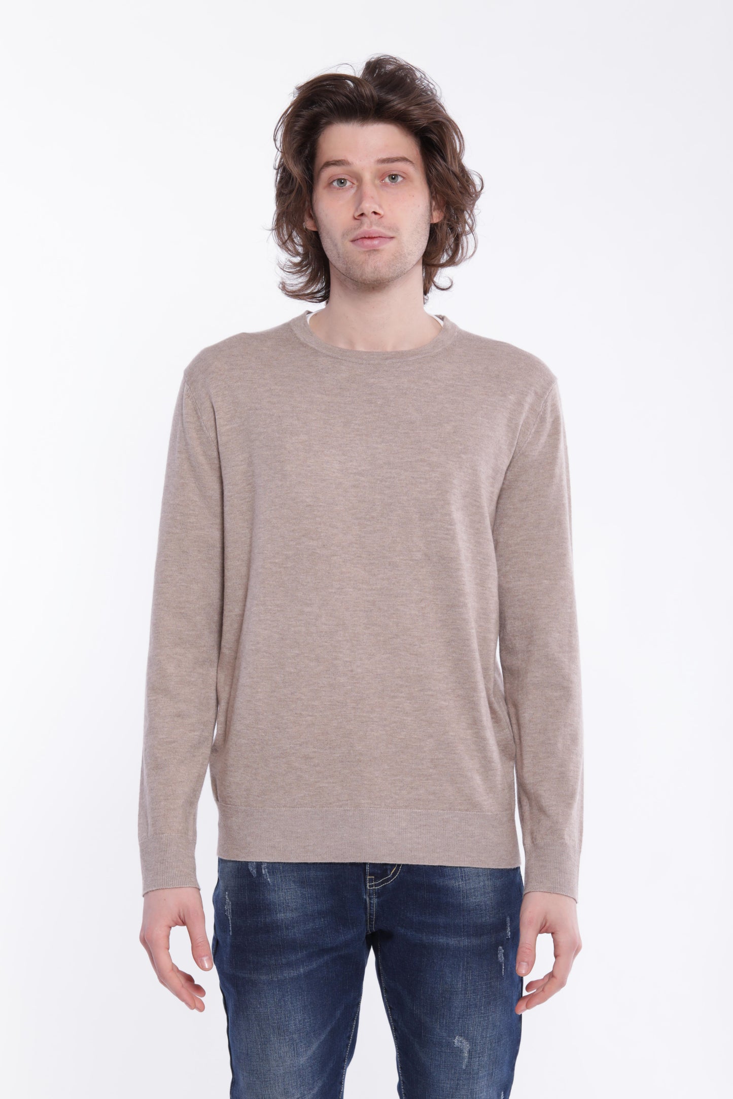 MAGLIA GIROCOLLO MANO CASHMERE