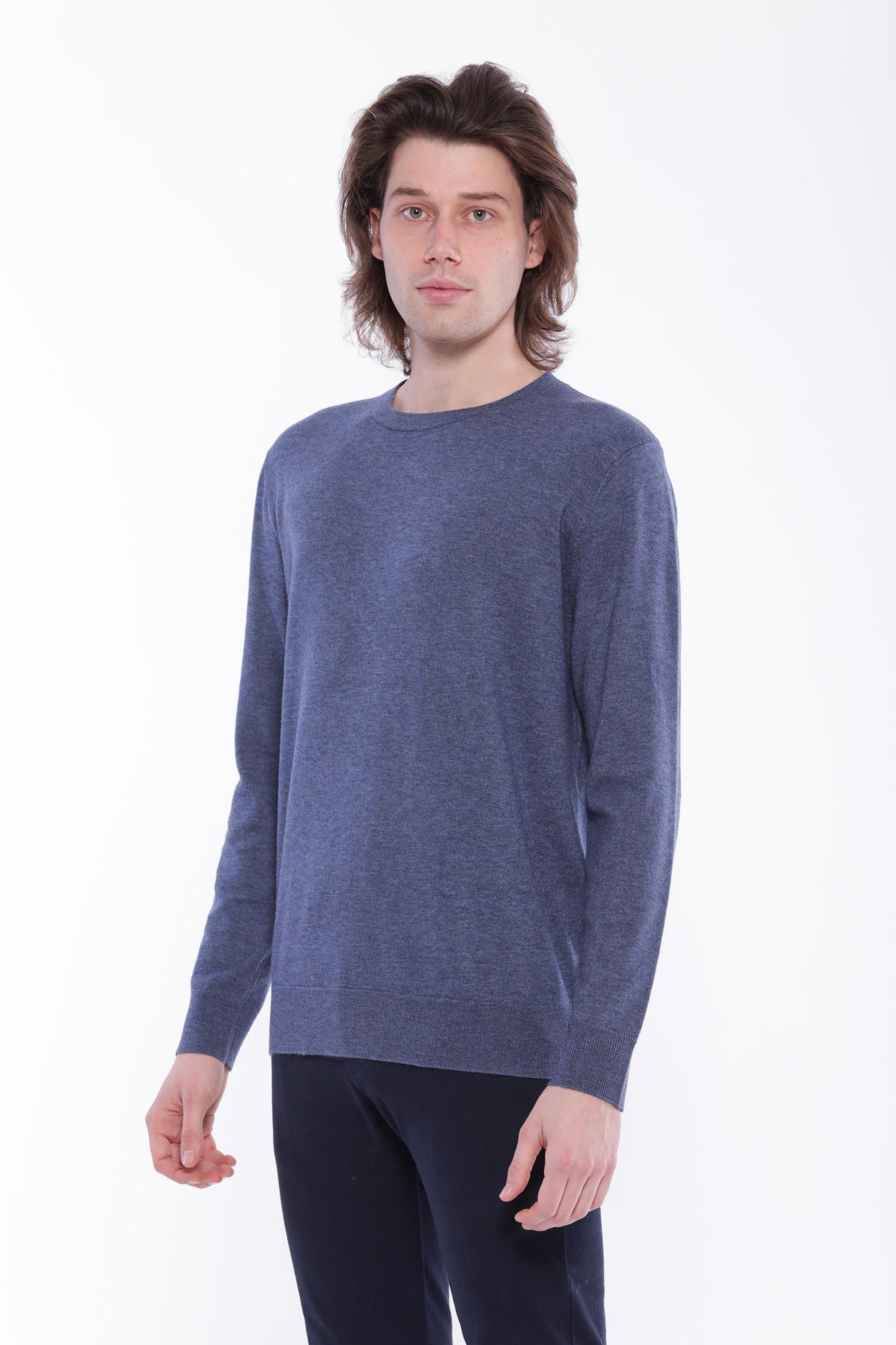 MAGLIA GIROCOLLO MANO CASHMERE