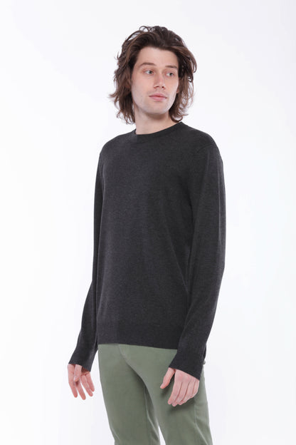 MAGLIA GIROCOLLO MANO CASHMERE