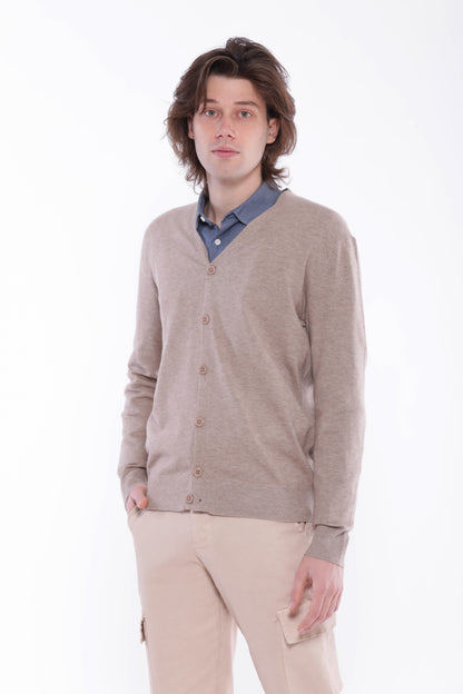 MAGLIA CARDIGAN MANO CASHMERE