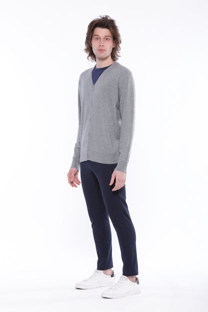 MAGLIA CARDIGAN MANO CASHMERE