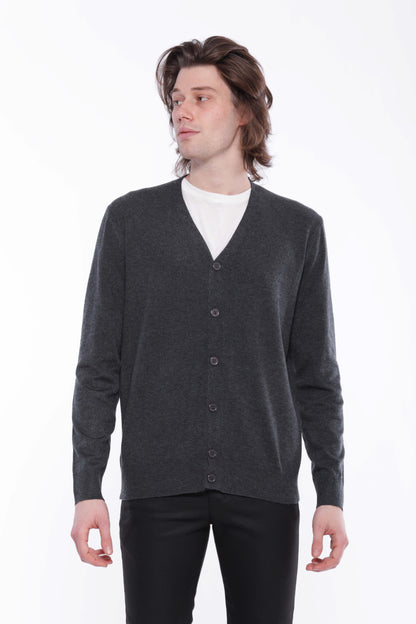 MAGLIA CARDIGAN MANO CASHMERE