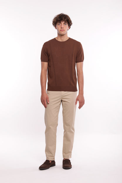 PANTALONI TAPERED FIT