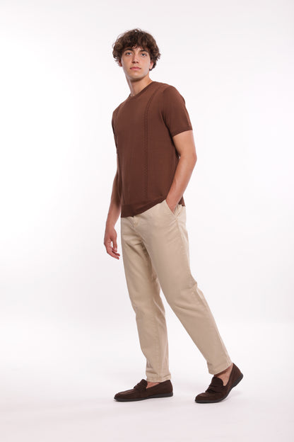 PANTALONI TAPERED FIT