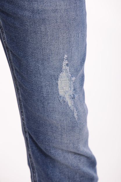 JEANS SLIM FIT CON STRAPPI