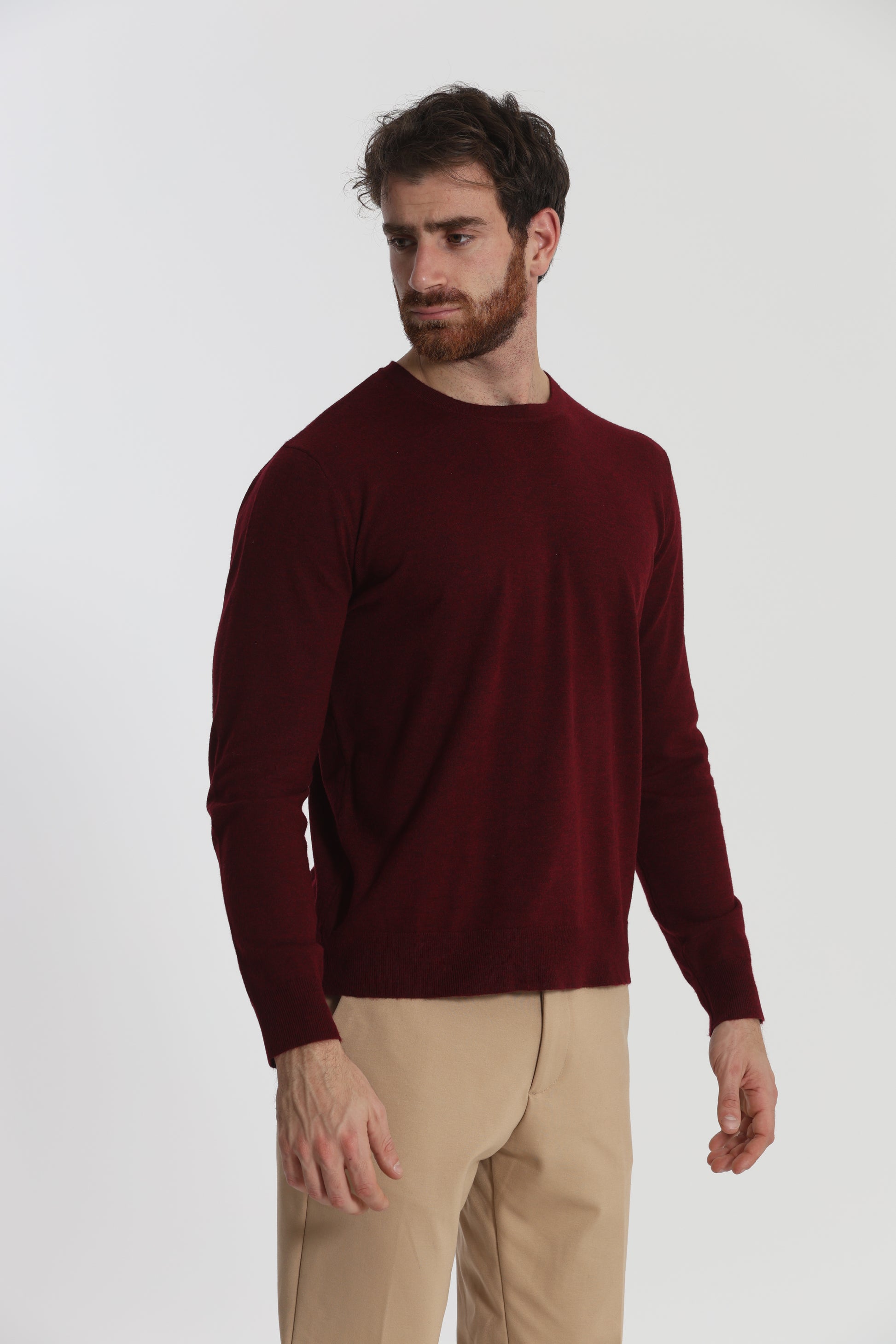 MAGLIA GIROCOLLO MANO CASHMERE