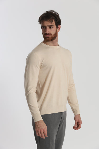 MAGLIA GIROCOLLO MANO CASHMERE